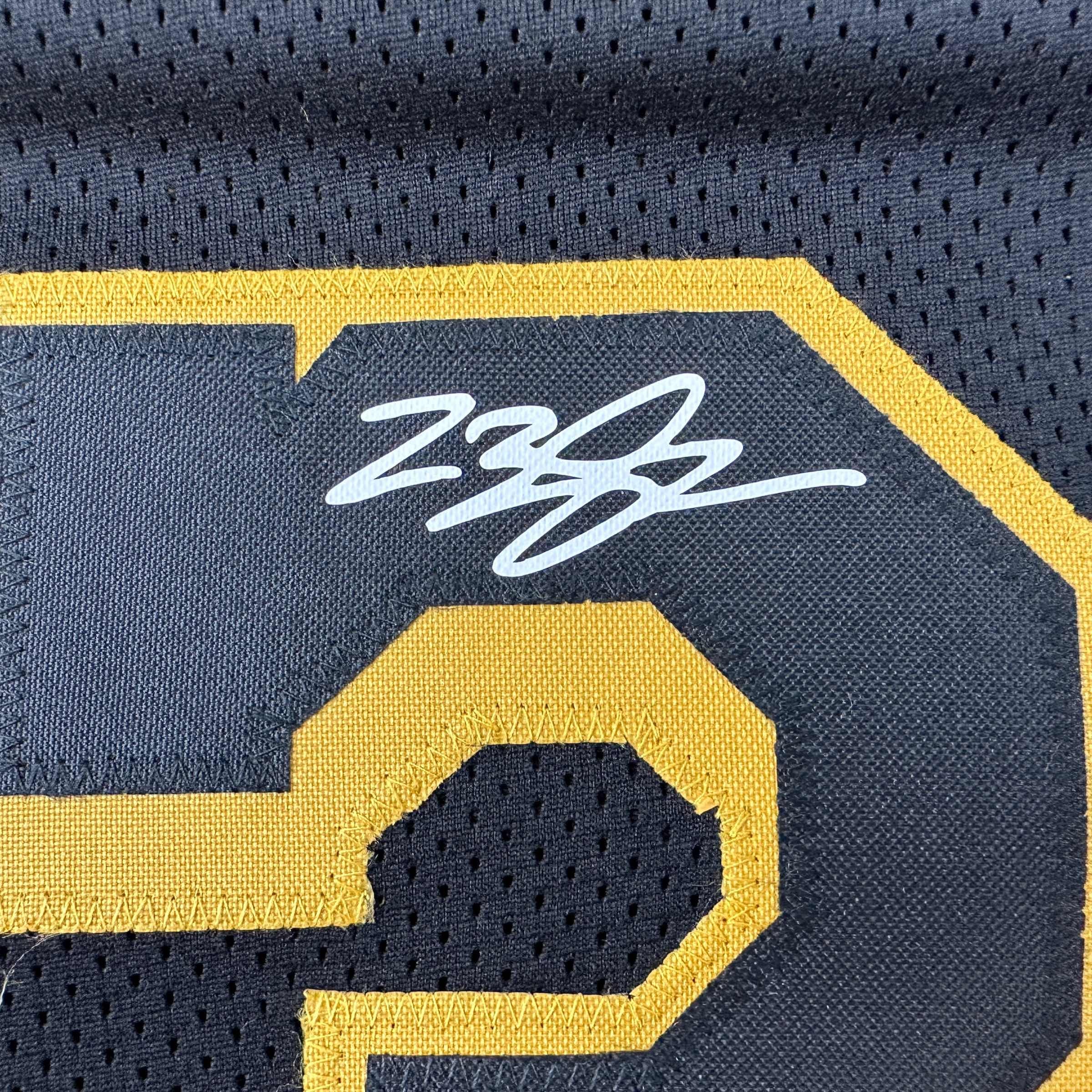 Facsimile Autographed LeBron James #23 Los Angeles LA Black Mamba Reprint Laser Auto Basketball Jersey Size Men's XL