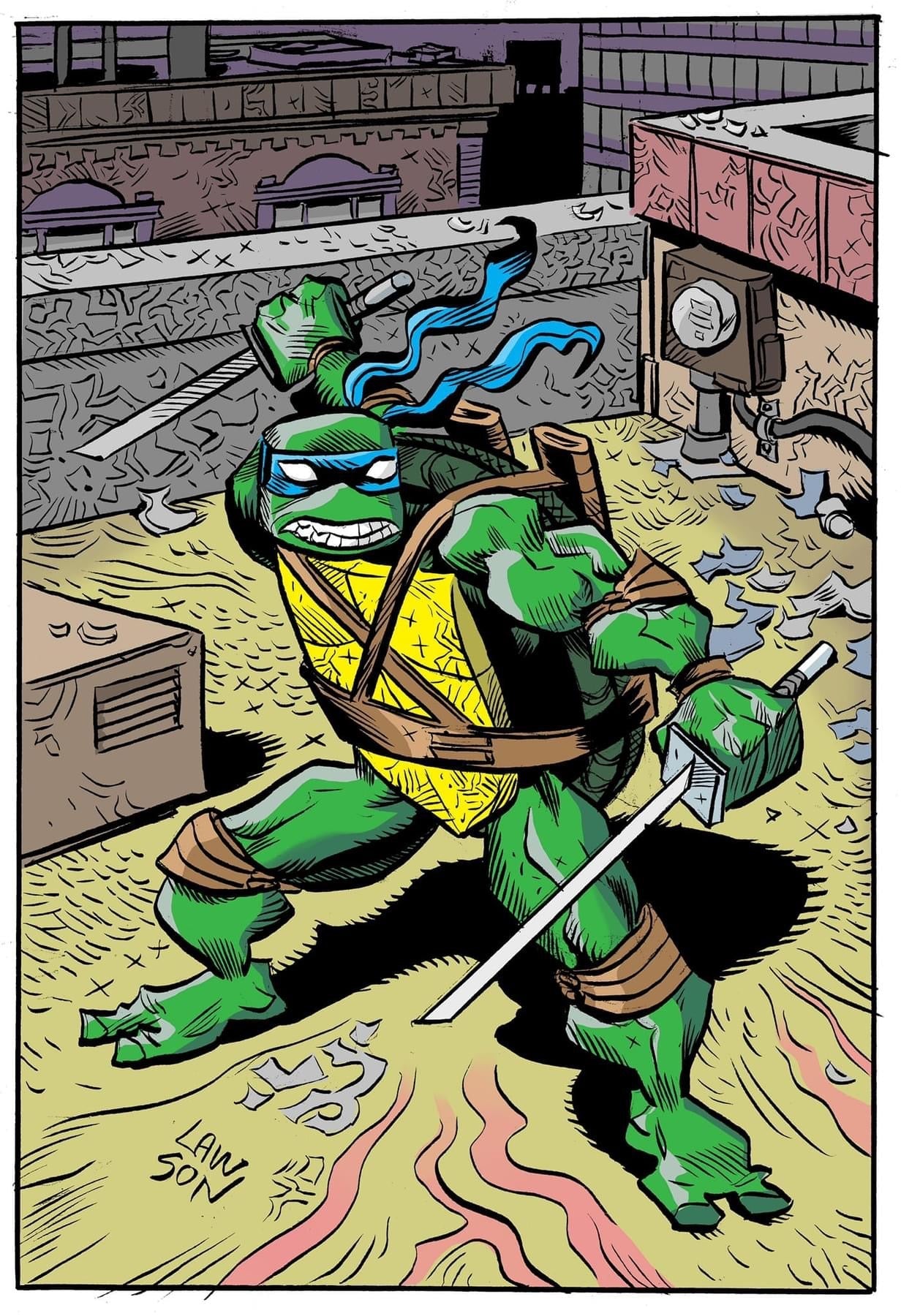 Teenage Mutant Ninja Turtles #145 Jim Lawson Exclusive Virgin (11/08/2023)