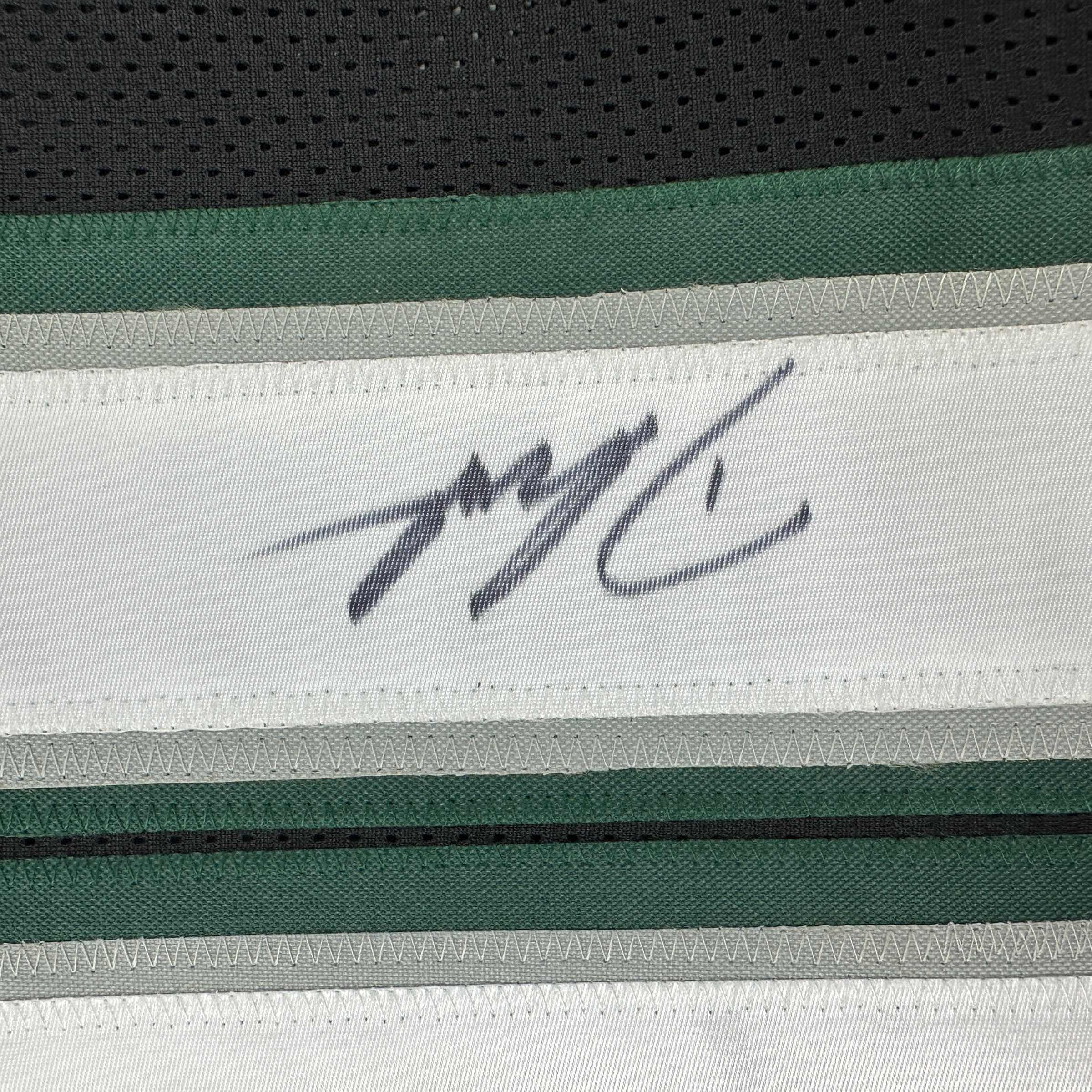 Autographed/Signed D'Andre Swift Philadelphia Black Football Jersey JSA COA