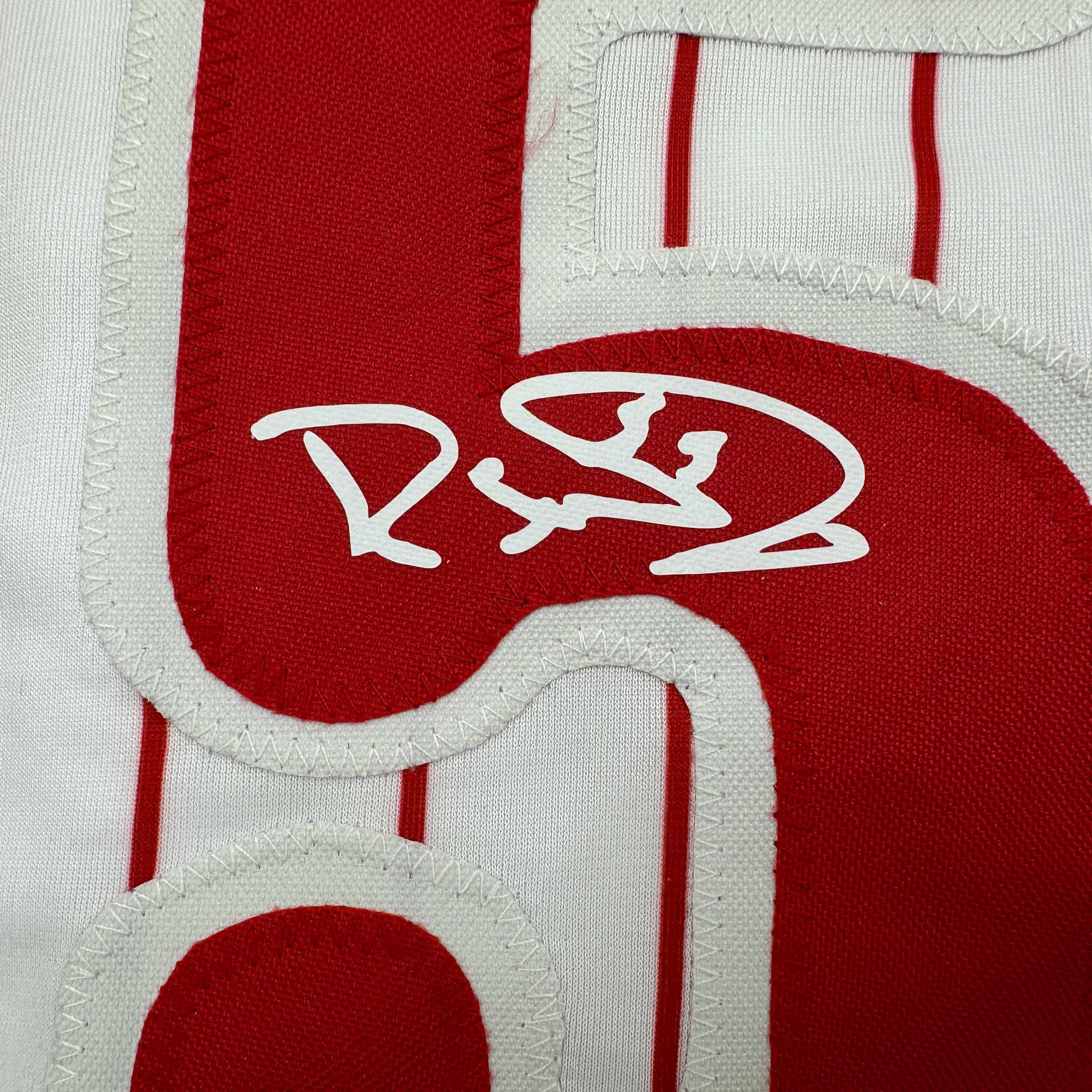Facsimile Autographed Ranger Suarez Philadelphia Pinstripe Reprint Laser Auto Baseball Jersey Size Men's XL