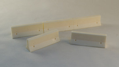 28mm Concrete Barriers, K-Rails (5 Per Kit) - 28MSCE004