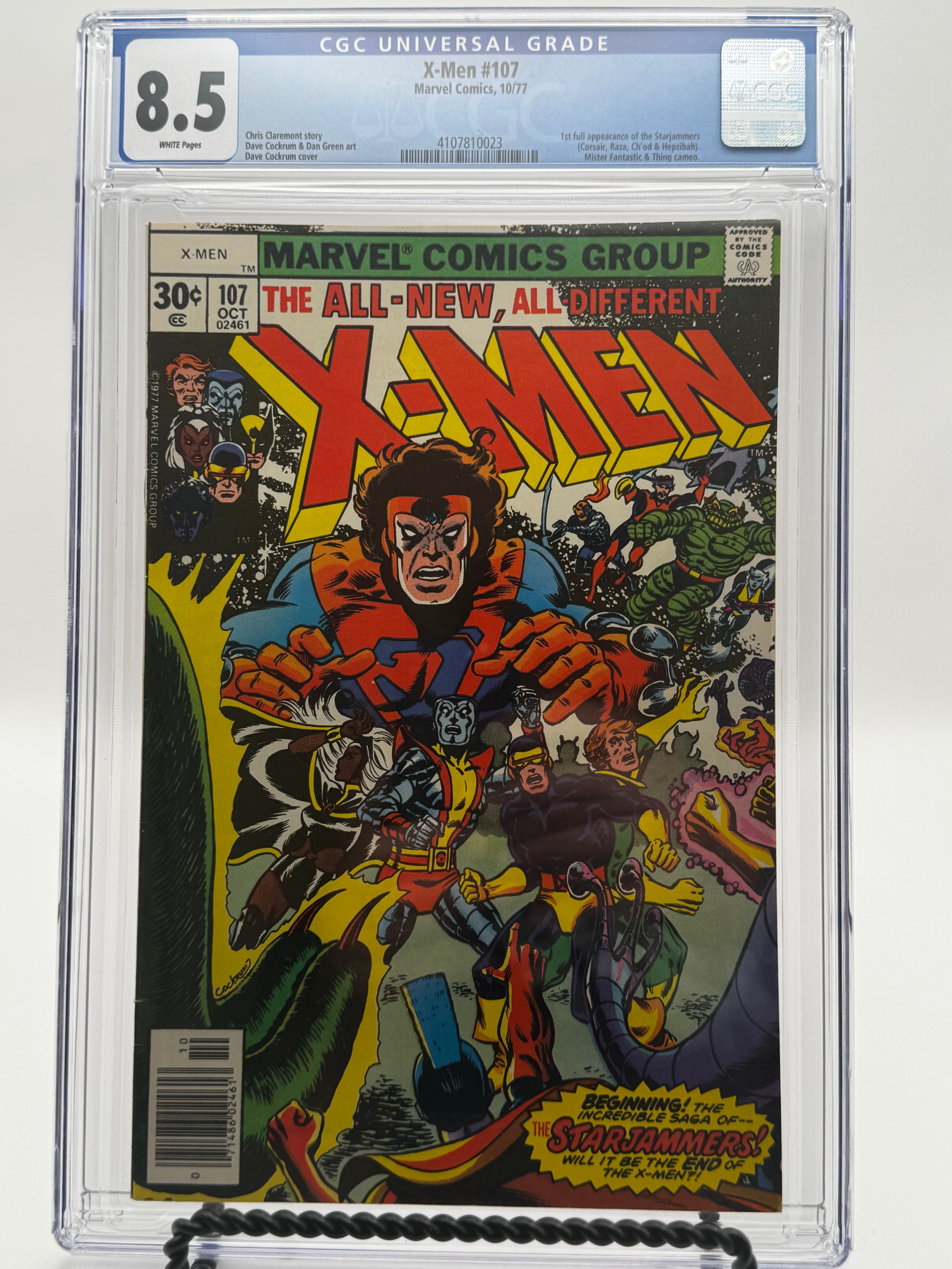 X-Men #107 CGC 8.5 Blue Label 1977 [IN STOCK]