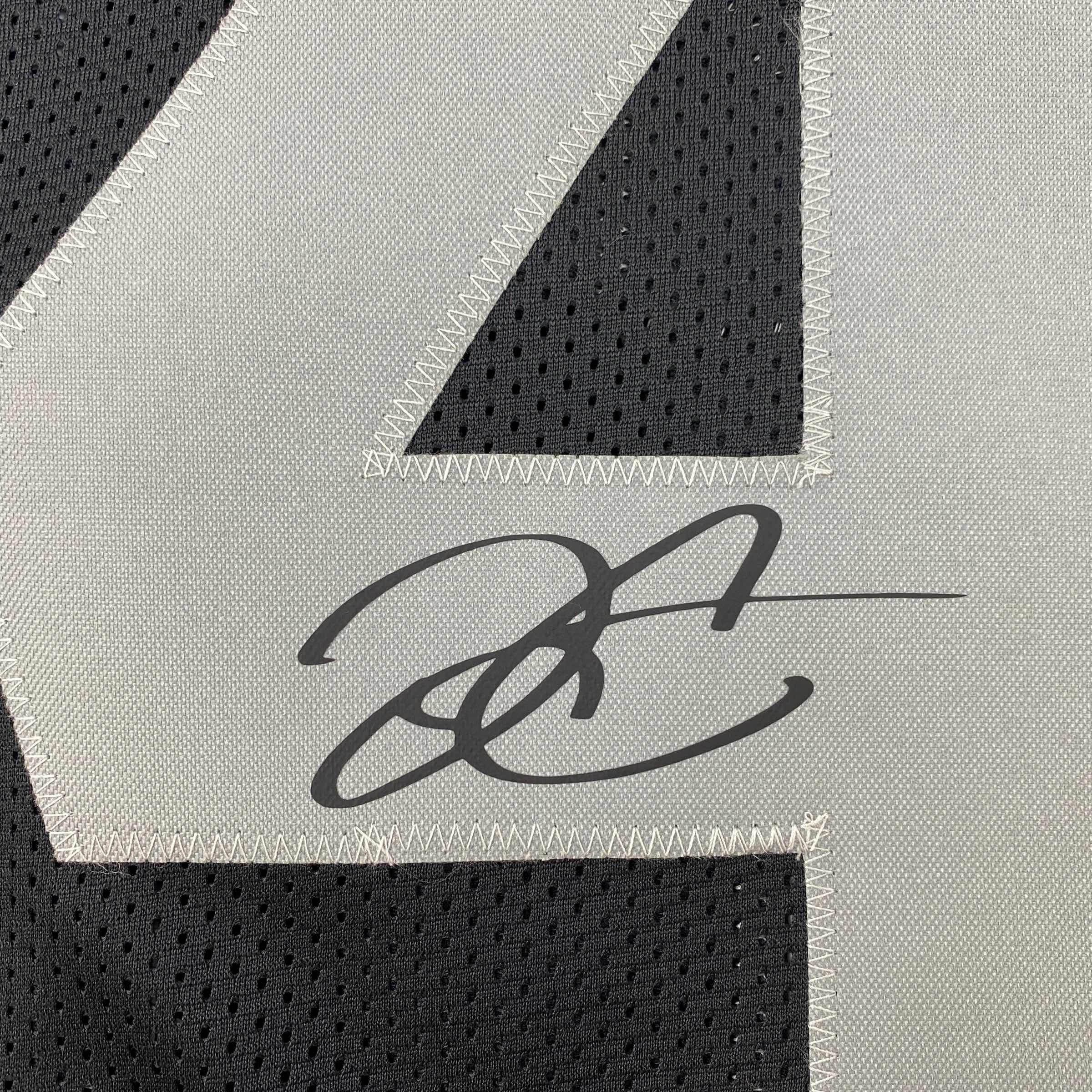 Facsimile Autographed Derek Carr Oakland Las Vegas Black Reprint Laser Auto Football Jersey Size Men's XL