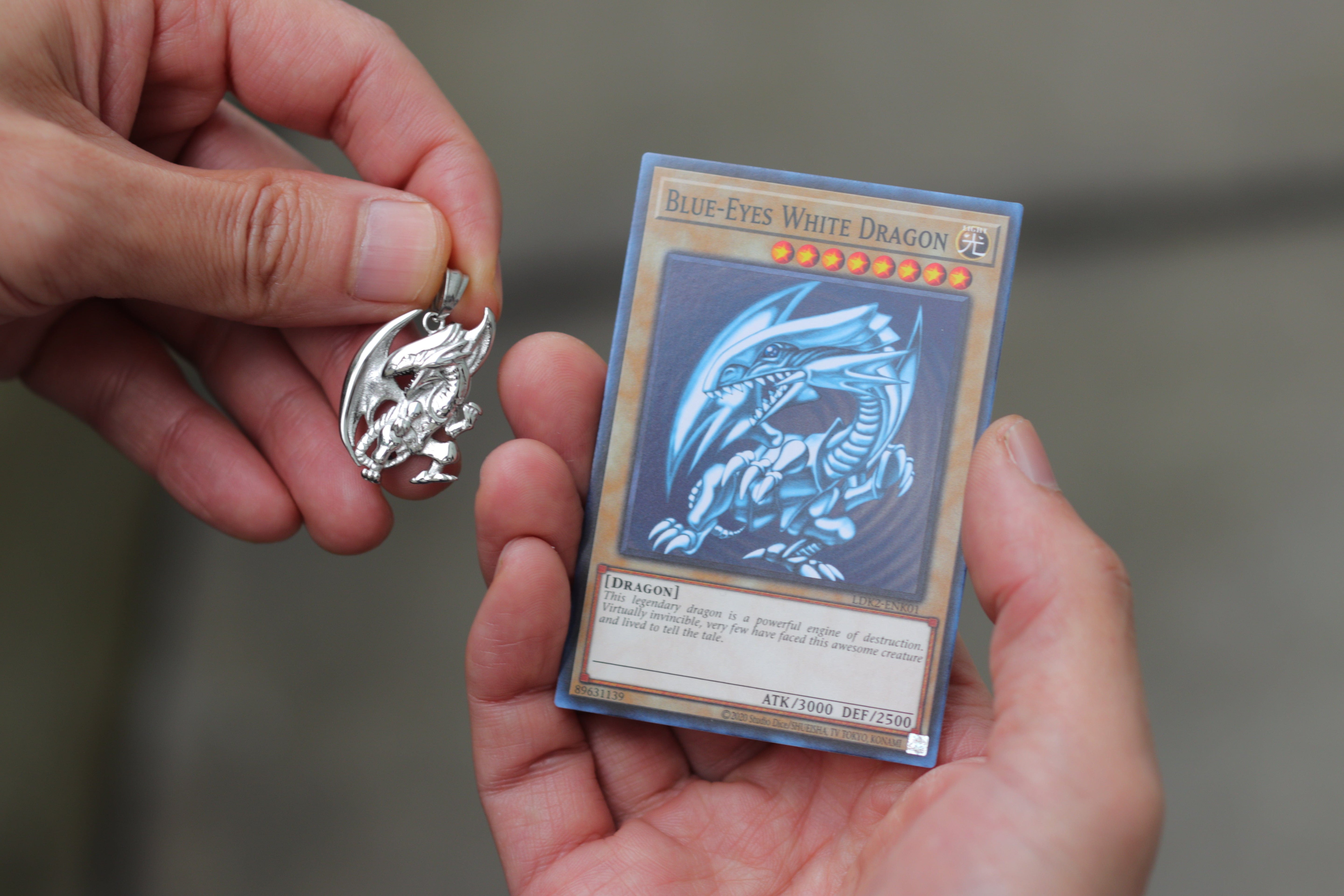 Yu-Gi-Oh!™ Blue Eyes White Dragon Necklace