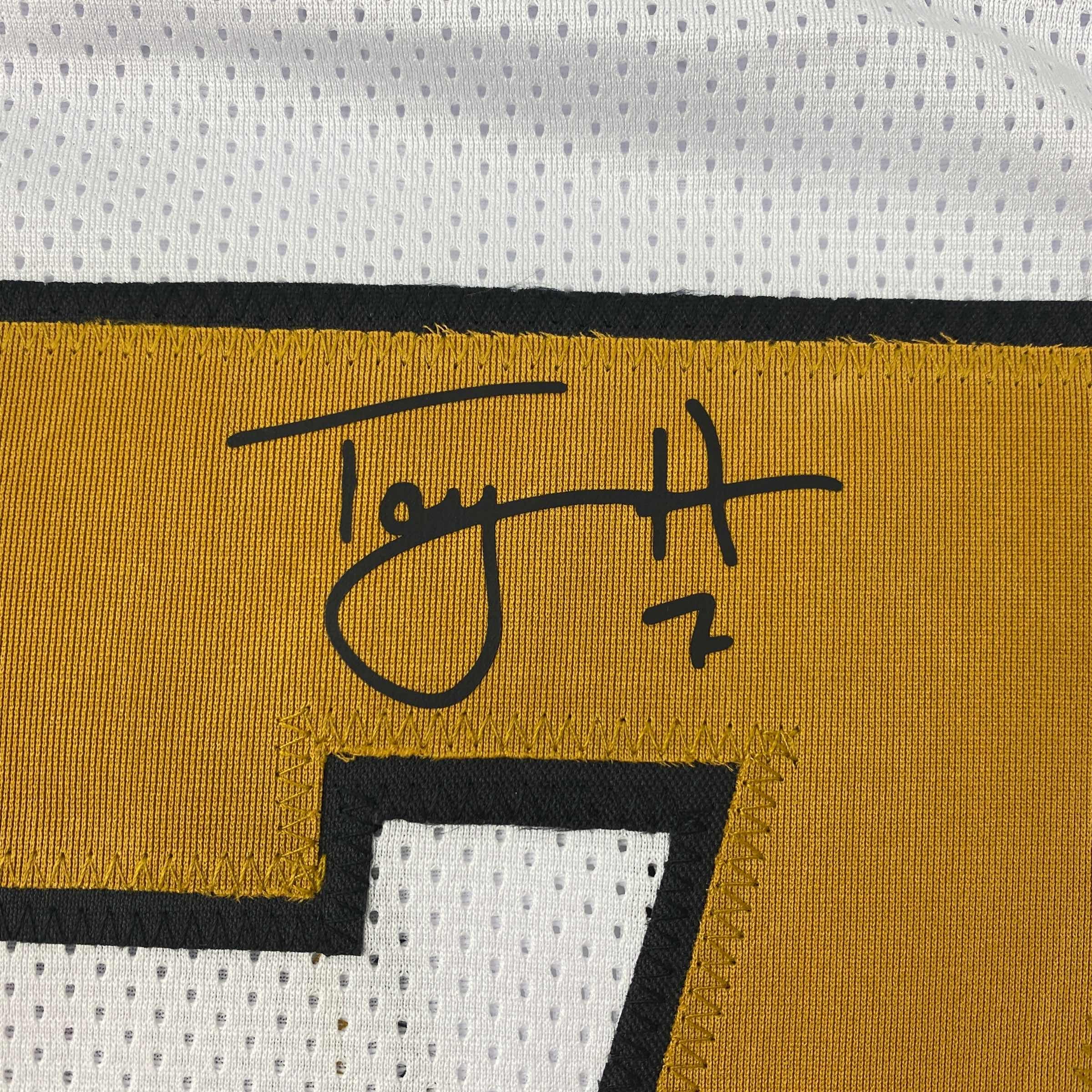Facsimile Autographed Taysom Hill New Orleans Color Rush Reprint Laser Auto Football Jersey Size Men's XL