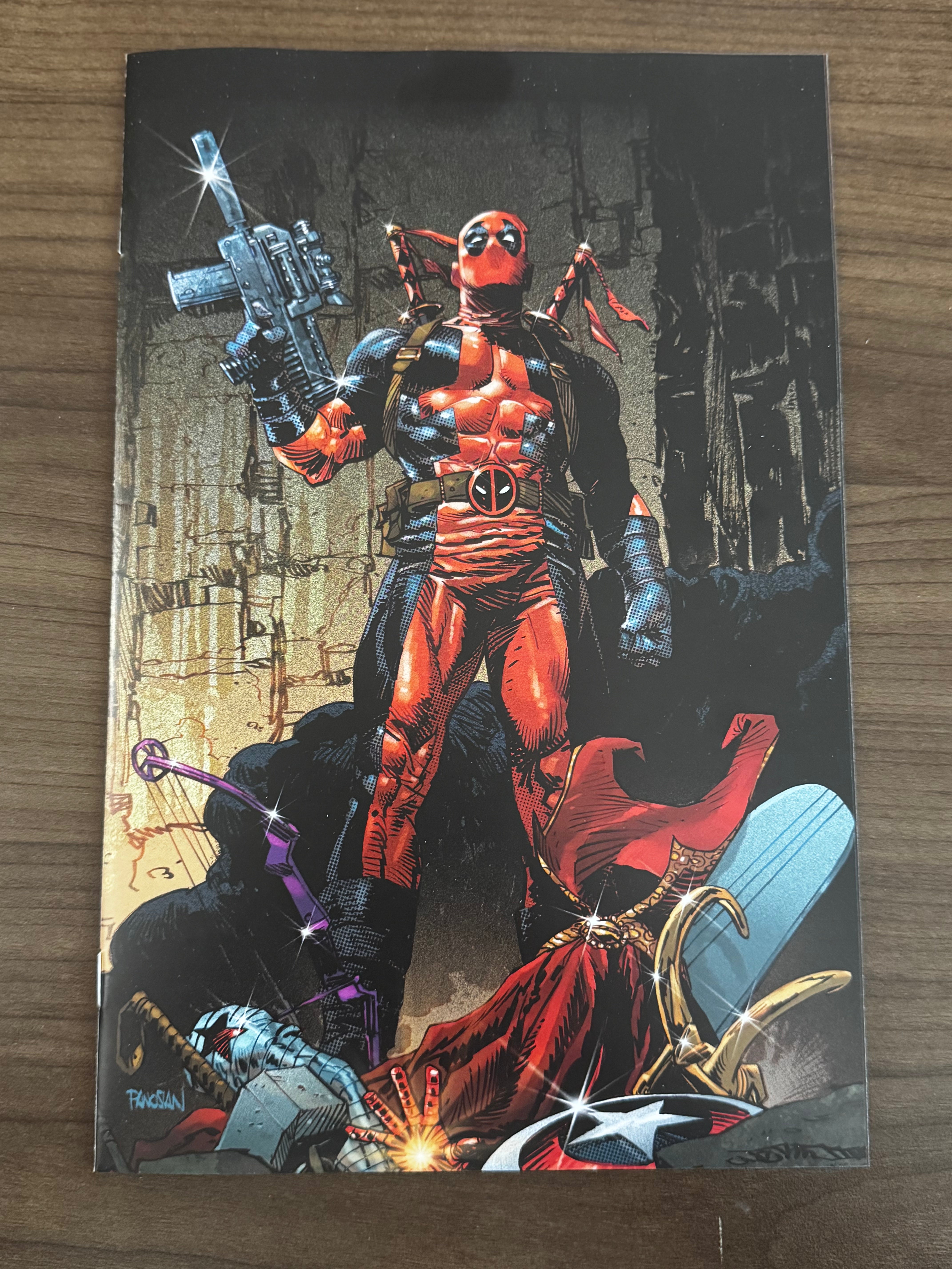 DEADPOOL KILLS THE MARVEL UNIVERSE ONE LAST TIME #1 DAN PANOSIAN VIRGIN VARIANT[1:100] CB  (04/02/2025)