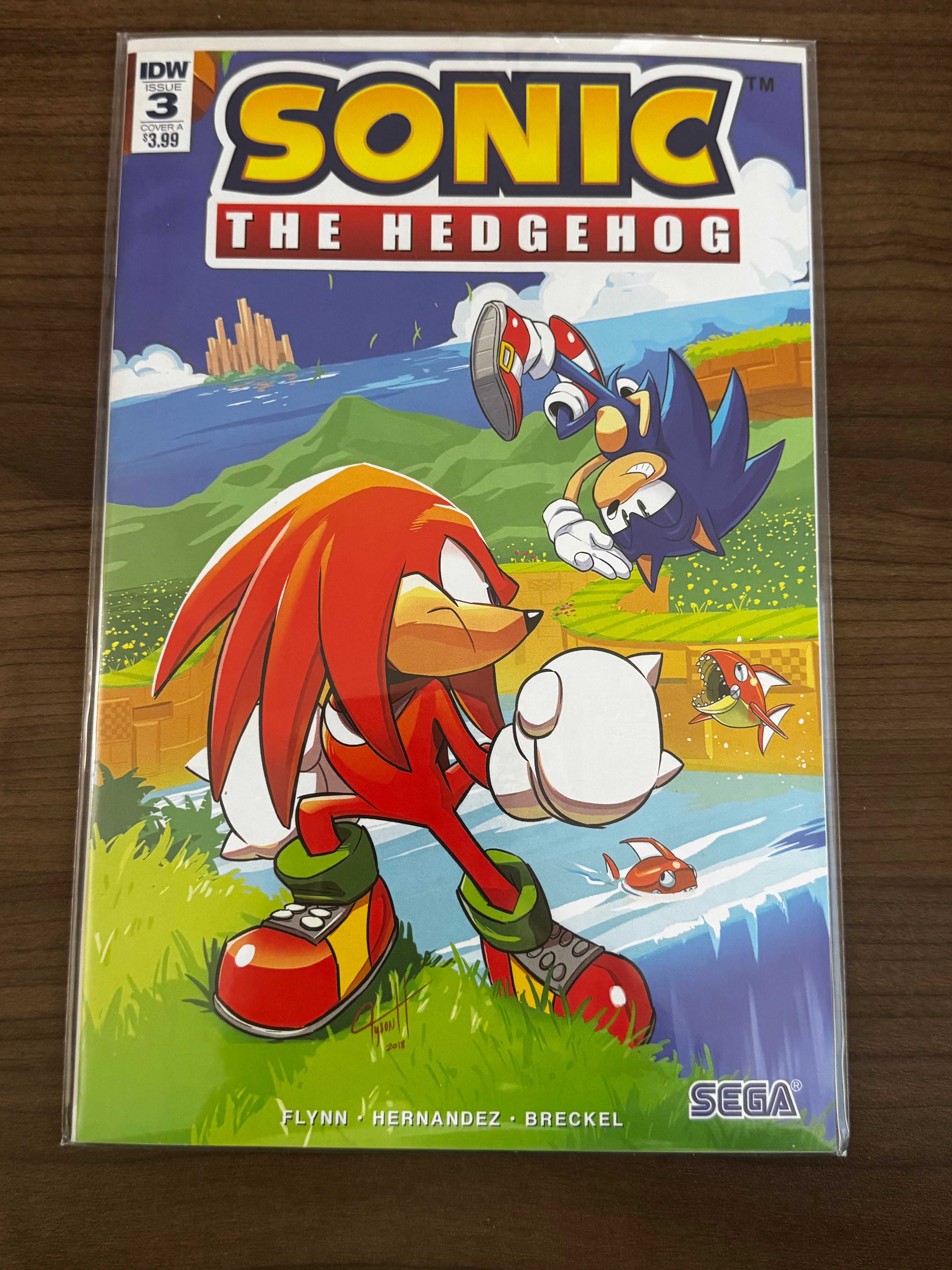 SONIC THE HEDGEHOG #3 CVR A 2018