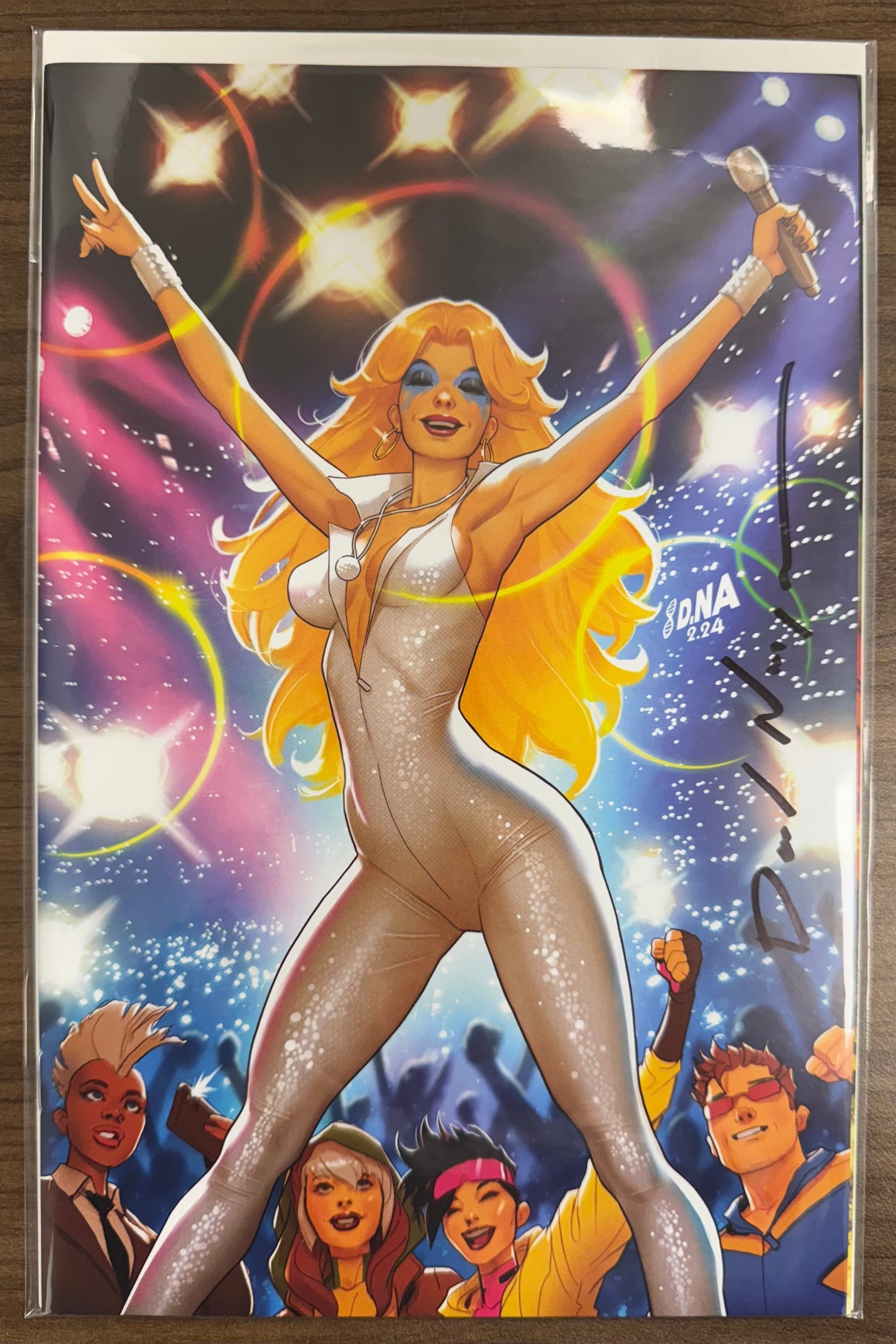 [SIGNED by David Nakayama] RISE OF THE POWERS OF X #4 UNKNOWN COMICS DAVID NAKAYAMA EXCLUSIVE VIRGIN VARIANT [FHX] [IN STOCK]