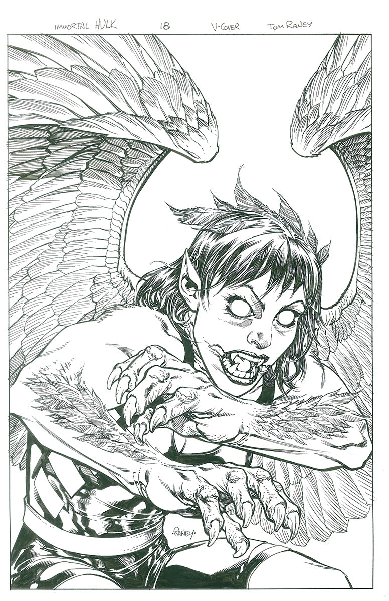 The Immortal Hulk #18 by Tom Raney [ORIGINAL ART]