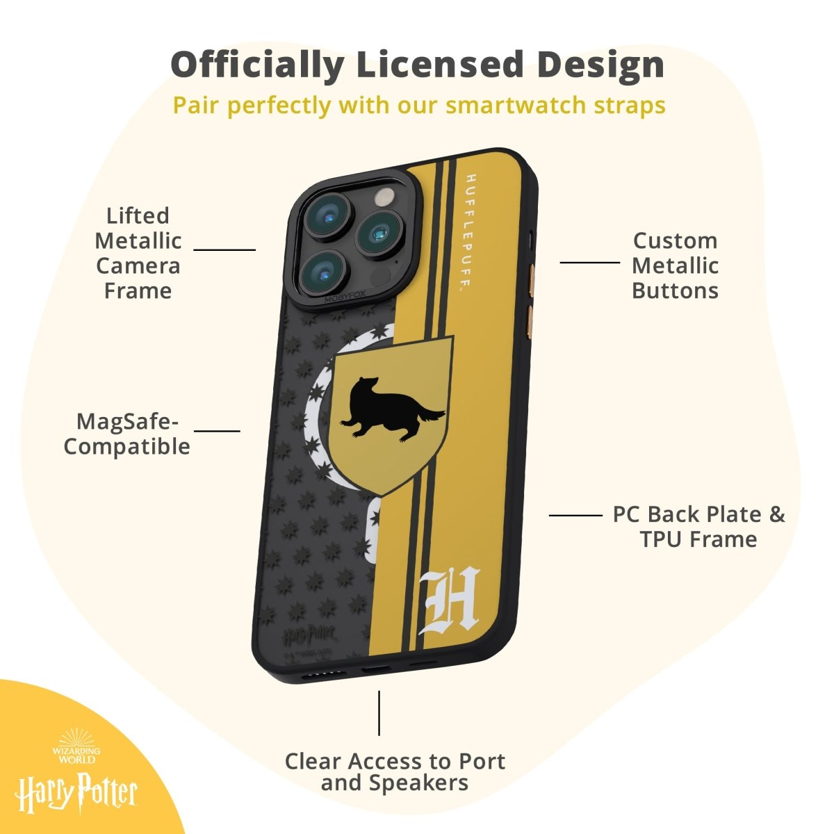 Harry Potter - Hufflepuff Phone Case iPhone 13 Pro