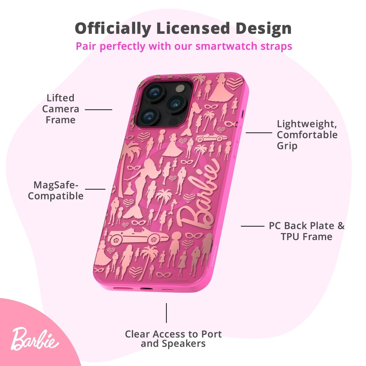 Barbie - Classic Pink Phone Case iPhone 14 Pro Max