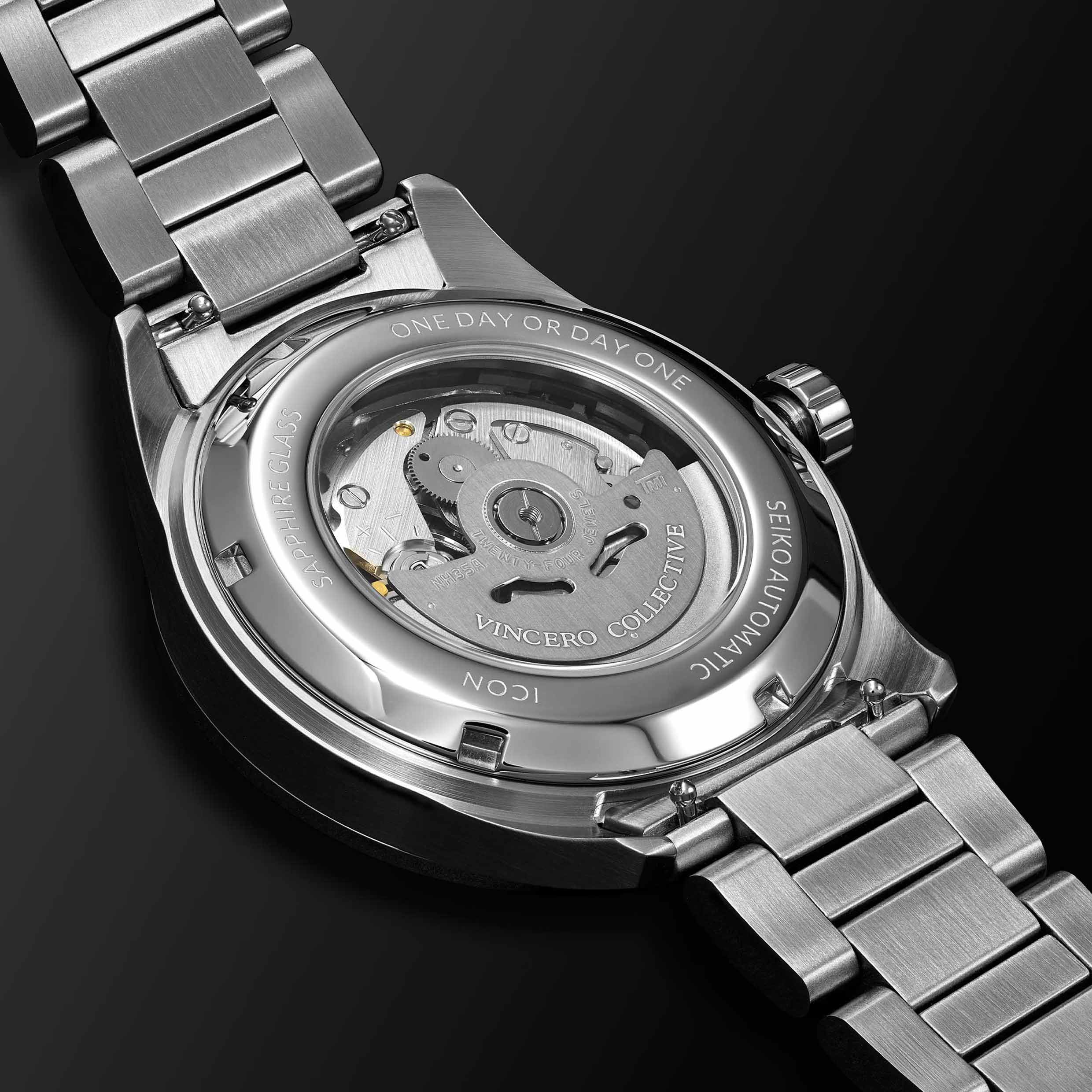 Icon Automatic - Silver/Blue