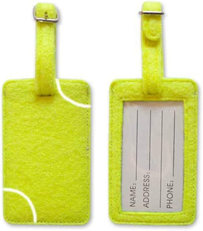 Tennis Luggage Tag - Authentic Series