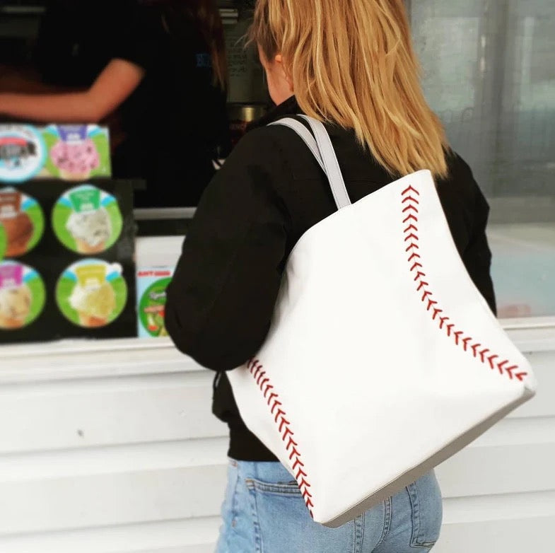 Baseball Tote Handbag - Authentic Series