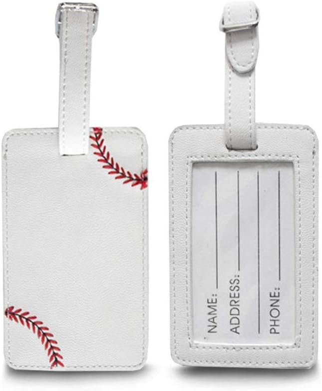 Baseball Luggage Tag - Authentic Series