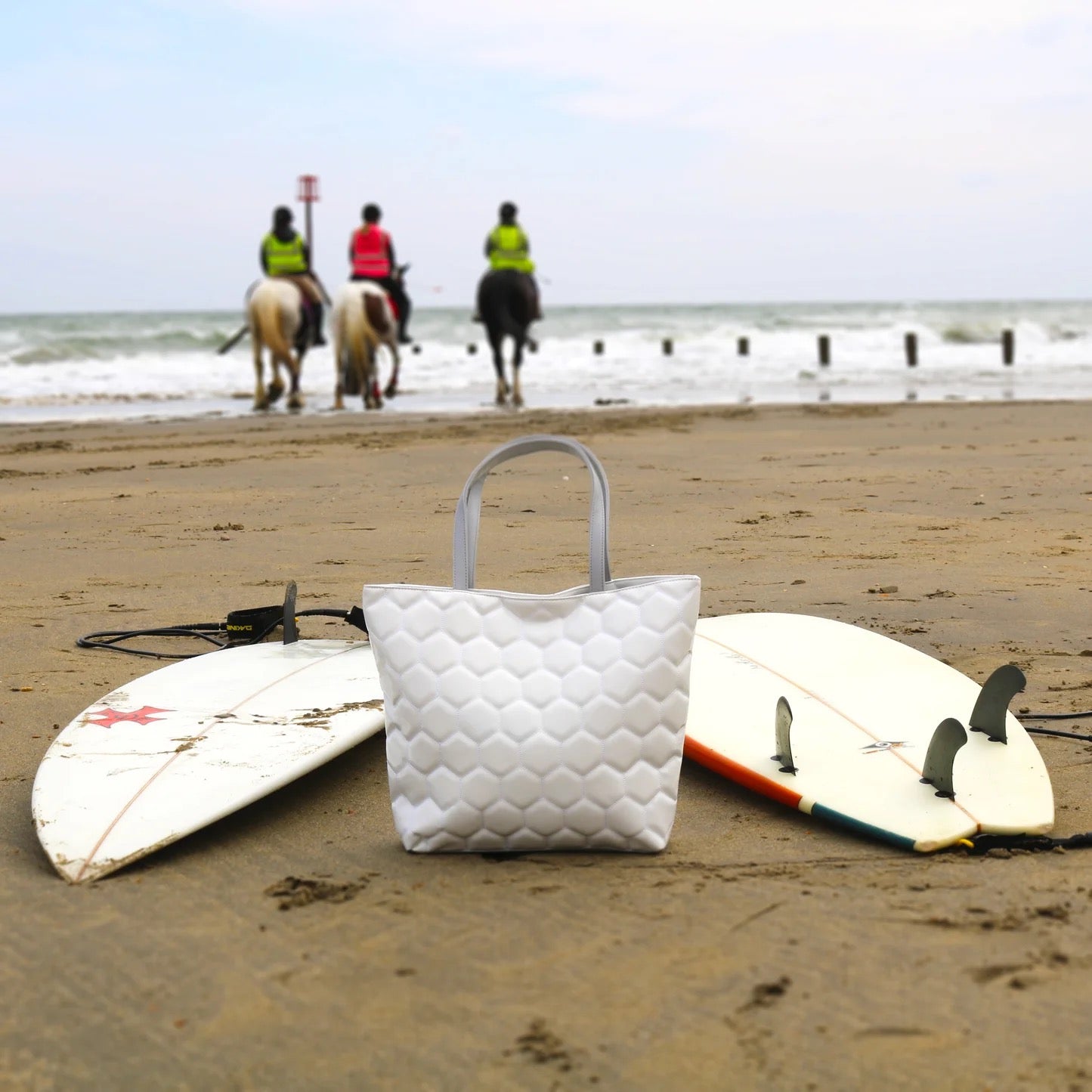 Custom Design Soccer Tote Handbag - Authentic Series