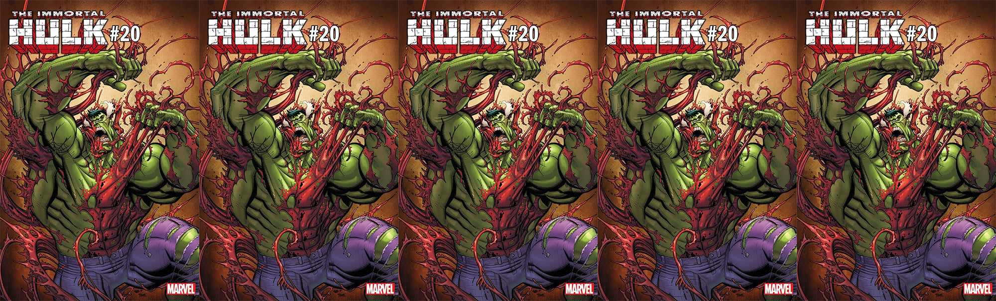 IMMORTAL HULK #20 B Nick BRADSHAW CARNAGE-IZED Variant (07/03/2019) MARVEL