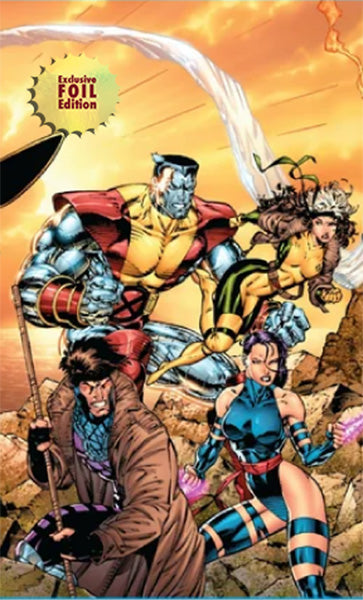 [4 PACK 🚨 Limited Edition! 🚨] [FOIL] X-Men 1991 #1 Facsimile Edition Unknown Comics Jim Lee Exclusive Connecting Cover Var (02/12/2025)