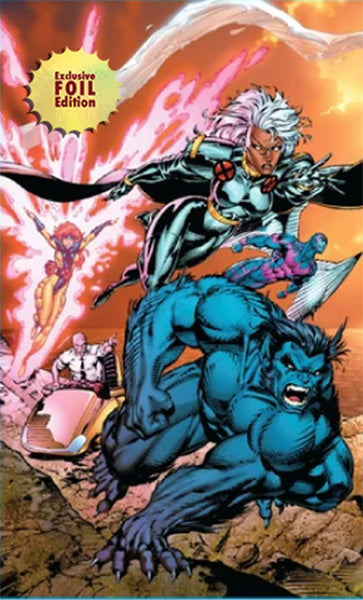 [4 PACK 🚨 Limited Edition! 🚨] [FOIL] X-Men 1991 #1 Facsimile Edition Unknown Comics Jim Lee Exclusive Connecting Cover Var (02/12/2025)