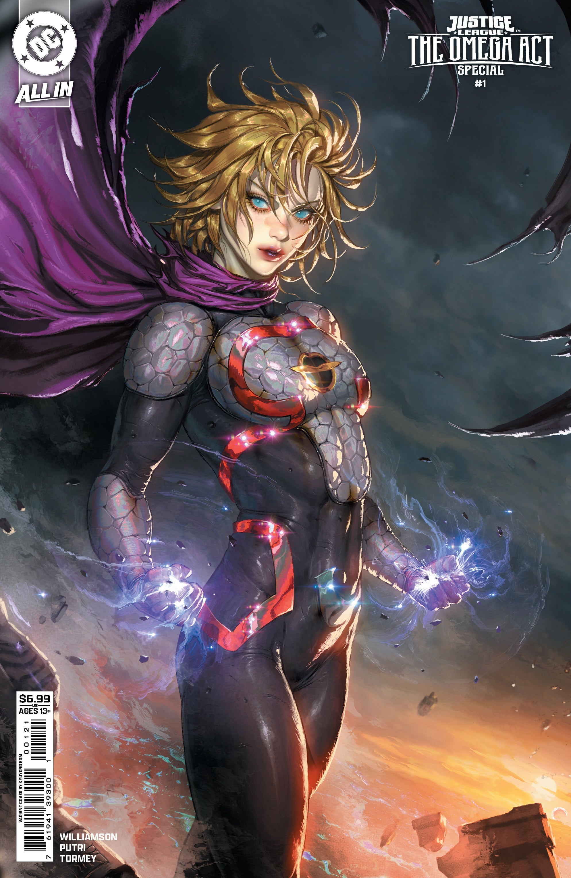 Justice League The Omega Act Special #1 (One Shot) B Kyuyong Eom Variant Dc K.O. (10/01/2025) Dc