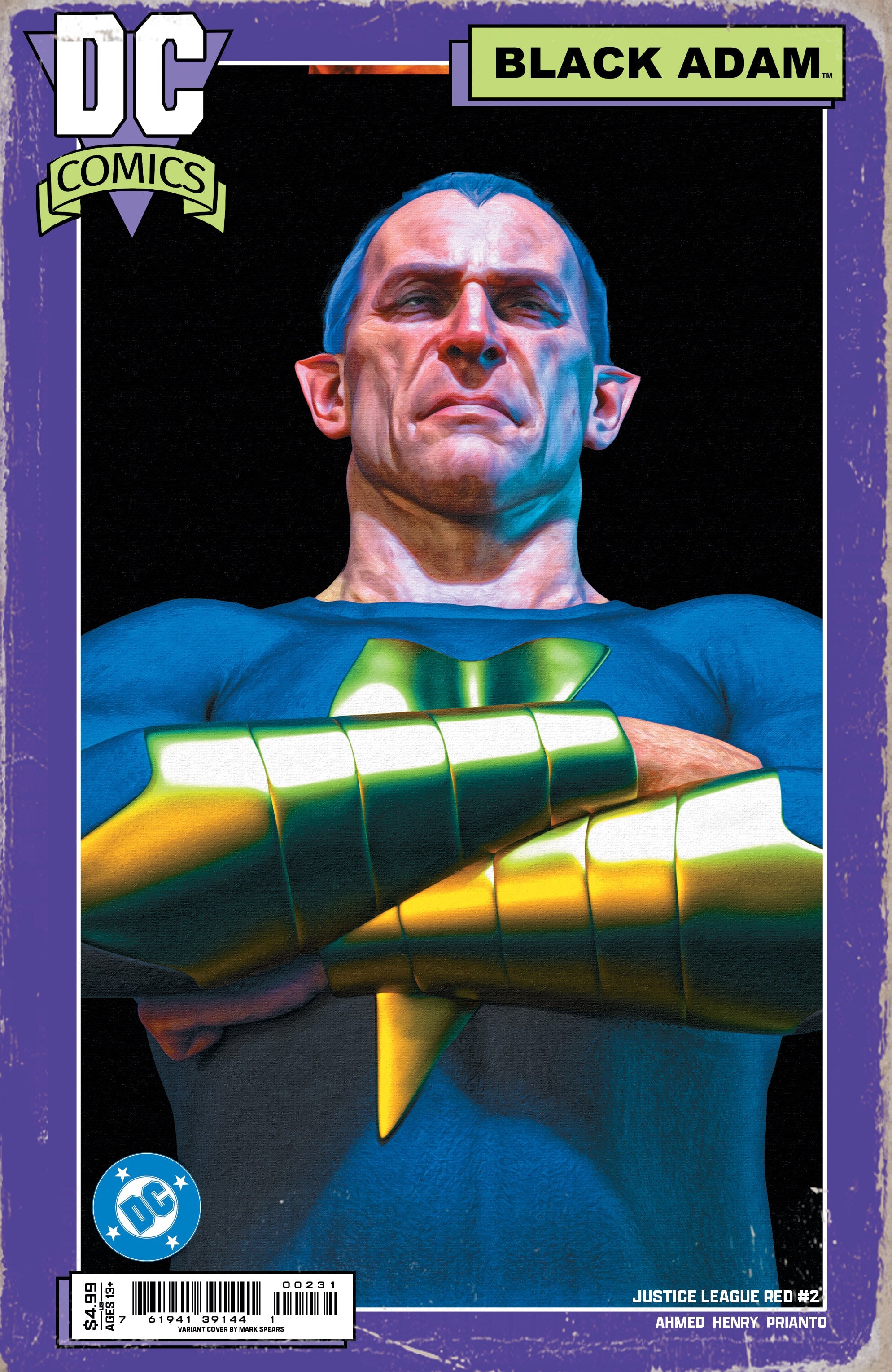 Justice League Red #2 (Of 6) C Mark Spears Variant (09/17/2025) Dc