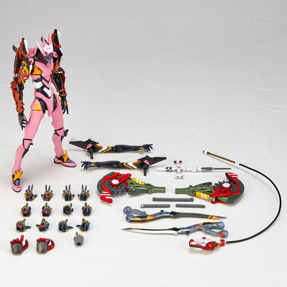 Kaiyodo: Evangelion Evolution - Revoltech EV-023 Kai Unit 08 Gamma Action Figure