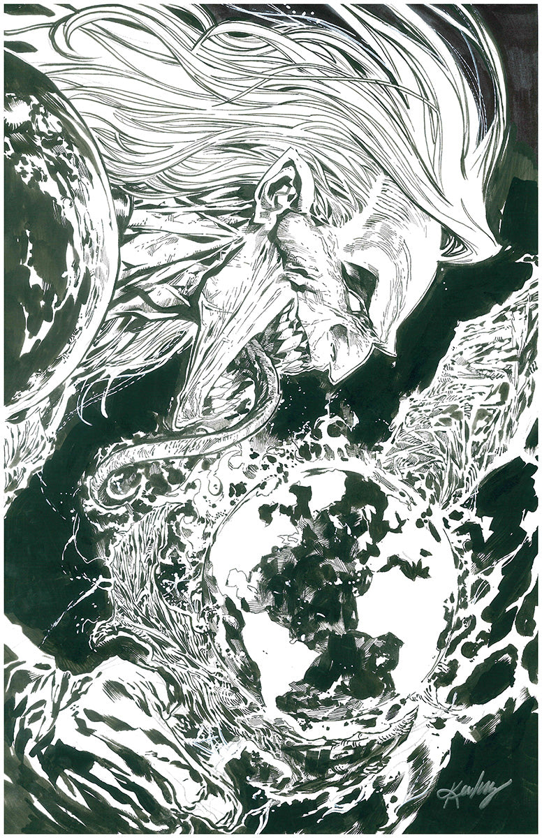 Web Of Venom Empyres End #1 by Ken Lashley [ORIGINAL ART]