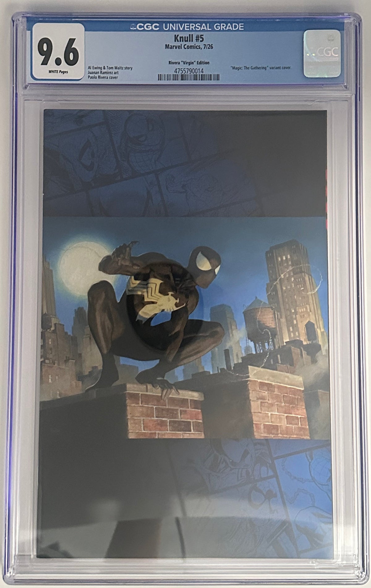 KNULL #5 CGC 9.6 BLUE LABEL PAOLO RIVERA 1:50 VIRGIN VAR [IN STOCK]