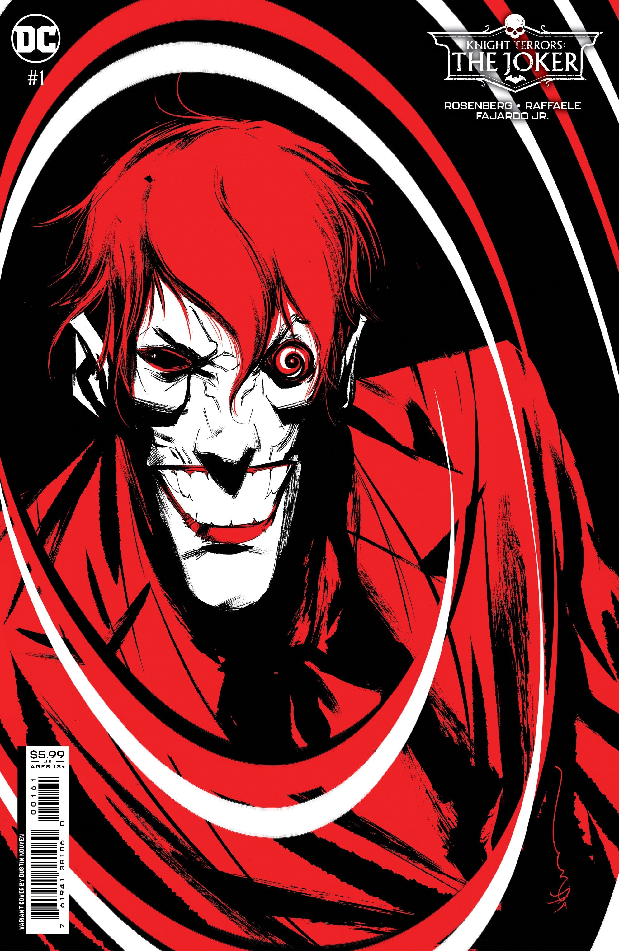 Knight Terrors Joker #1 (Of 2) D Dustin Nguyen Midnight Card Stock Variant (07/04/2023) Dc