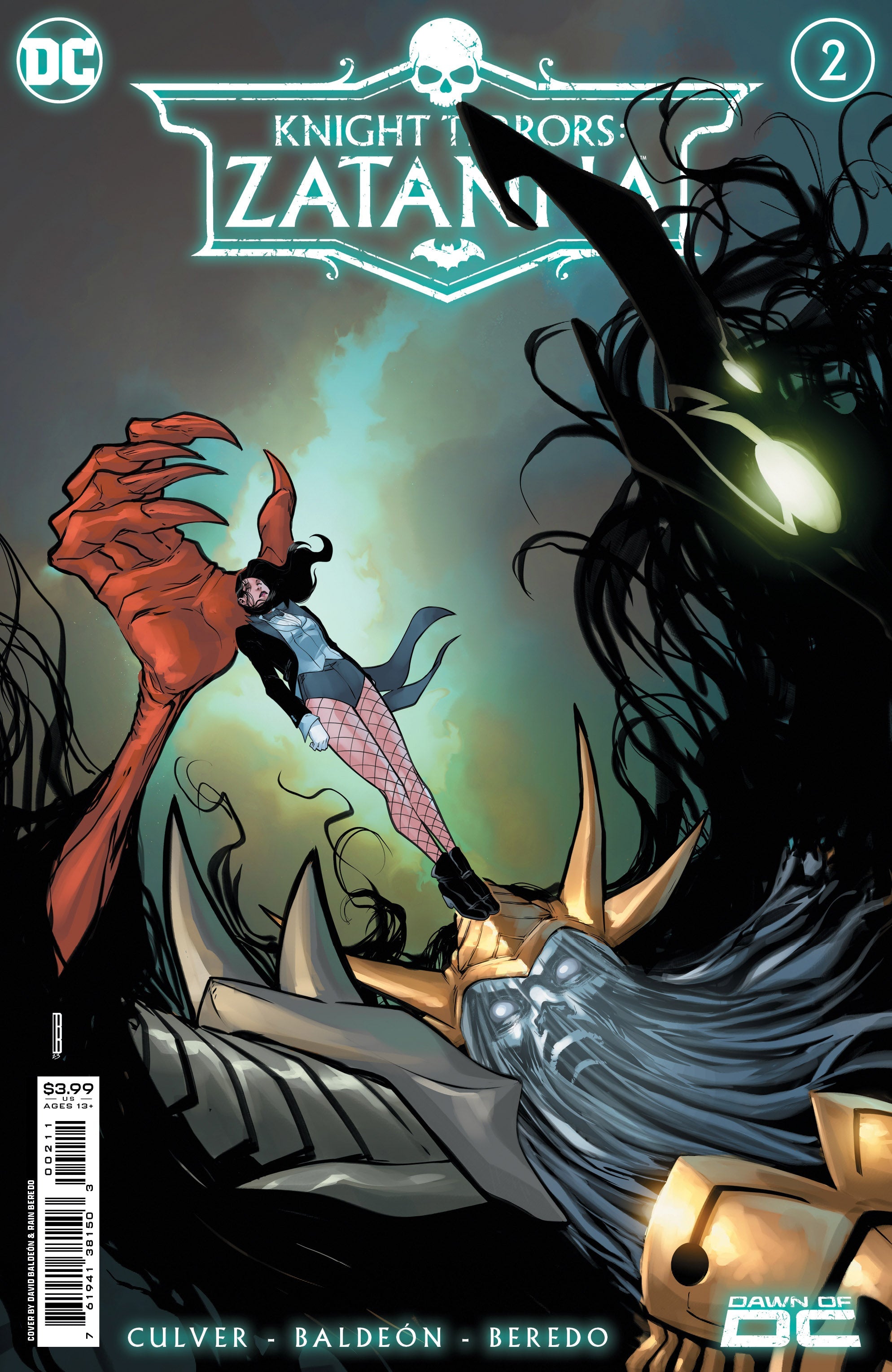 Knight Terrors Zatanna #2 (Of 2) A David Baldeon Dennis Culver (08/08/2023) Dc