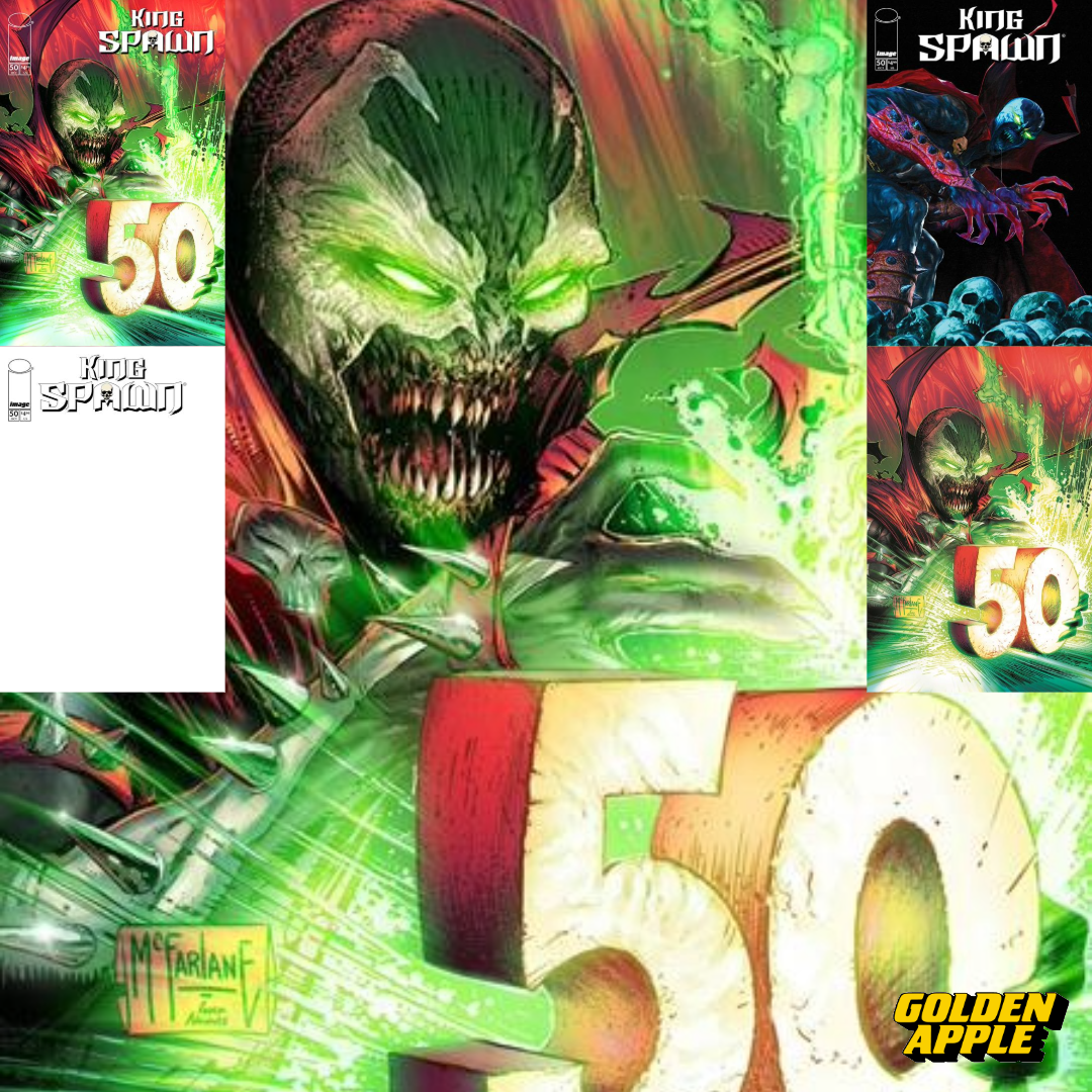 King Spawn #50 A2 Cover Set Of 6 1:50 1:100 (10/22/2025) Image