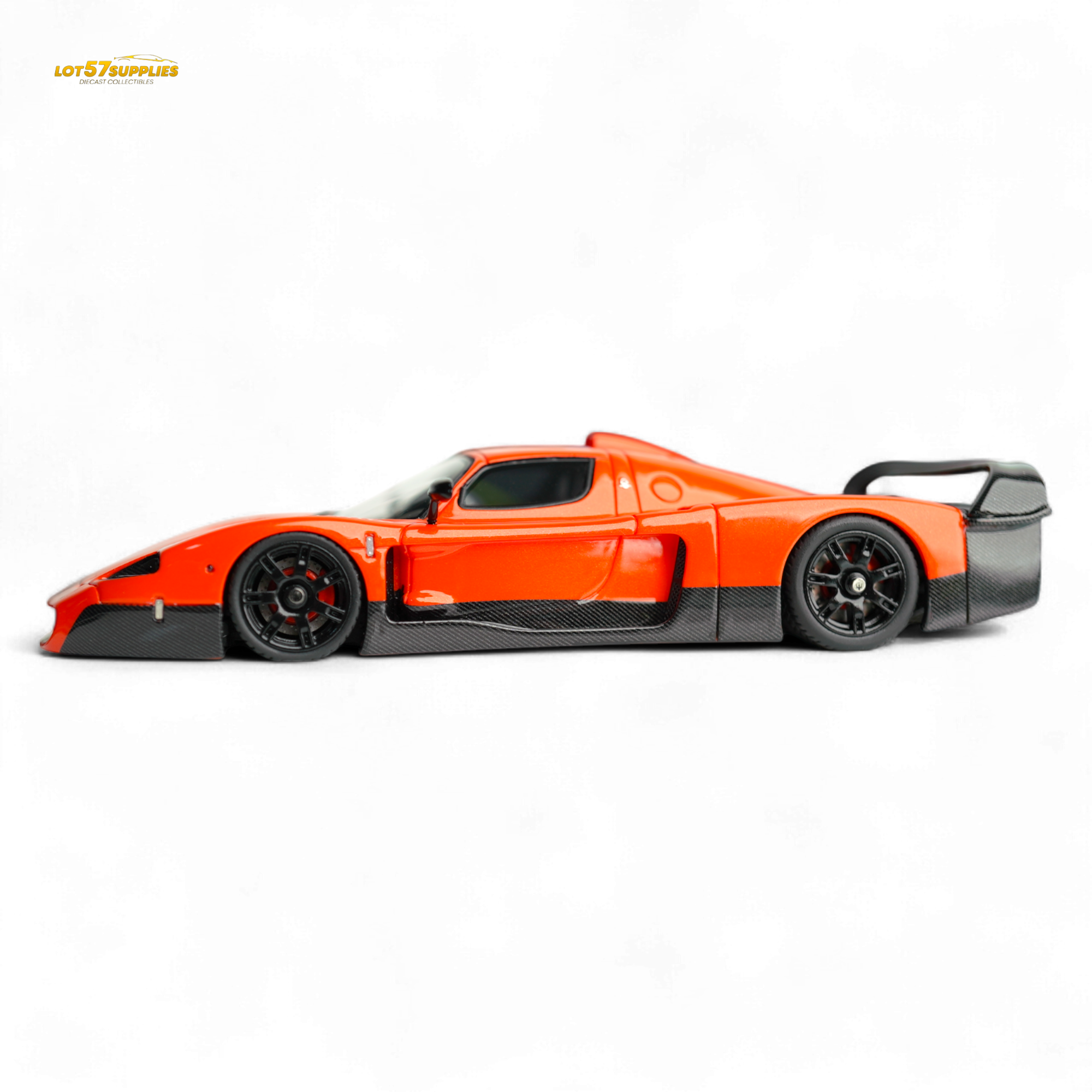 YM Model Maseti MC12 Stradale Corsa 2-Tone Orange - Carbon FIber - Resin 1:64