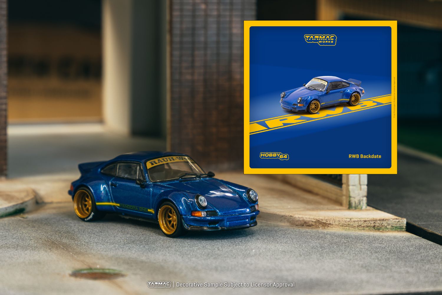 Tarmac Works Porsche RWB Backdate Pandora One T64-046-PO 1:64