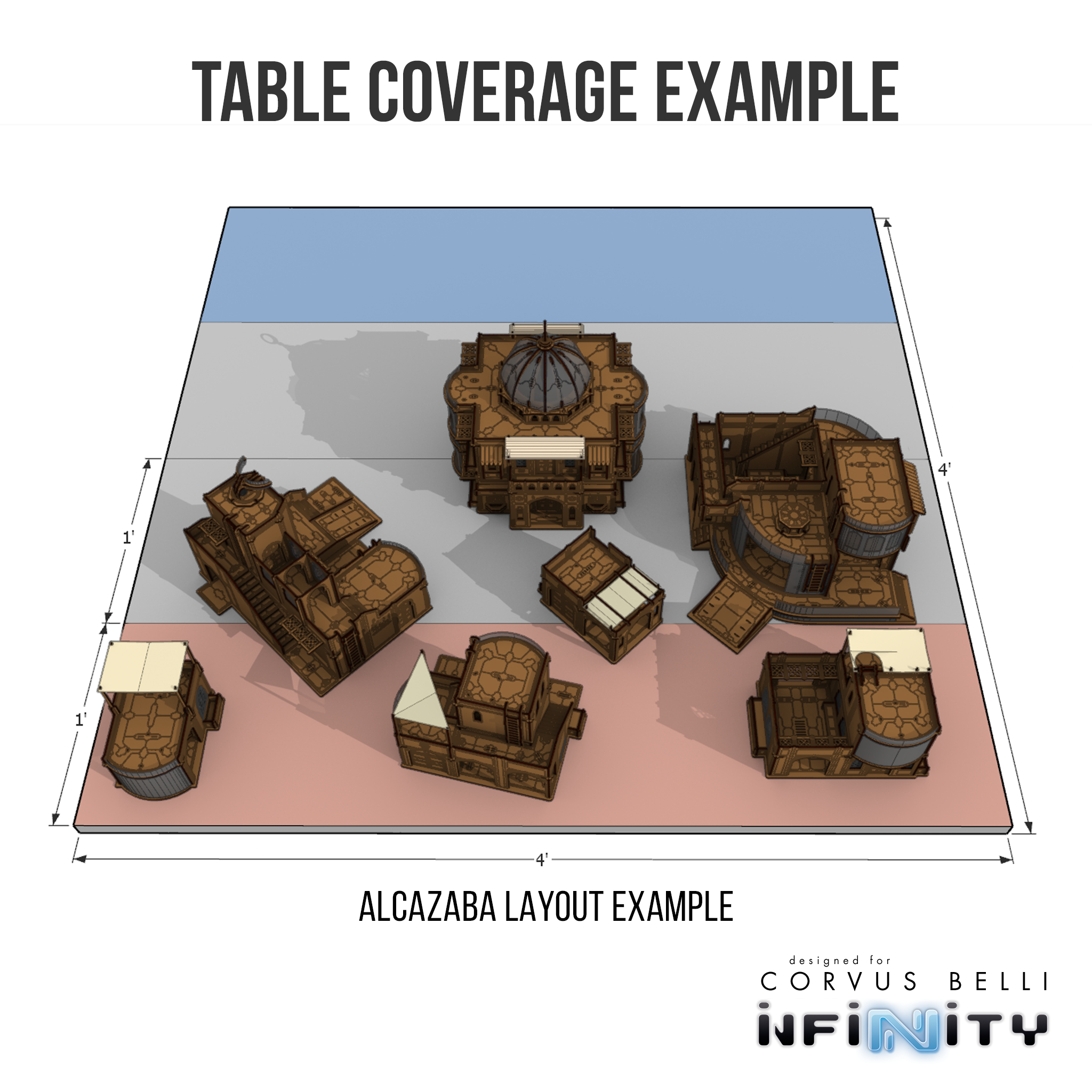 Alcazaba Hanging Gardens (W/ Spiral Staircase)