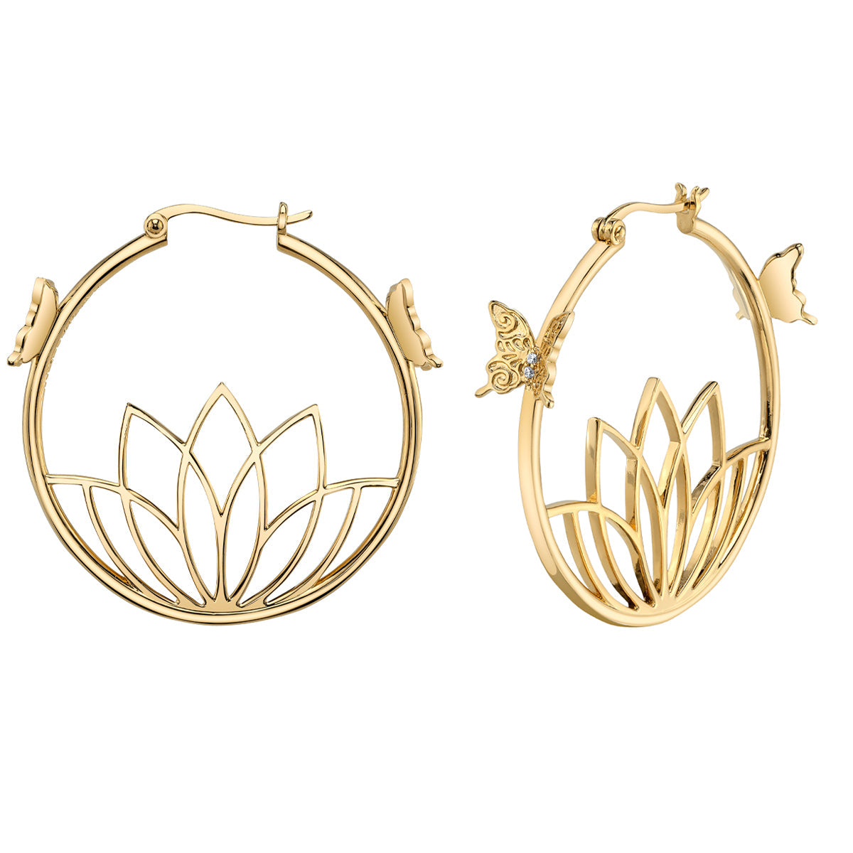 League of Legends X RockLove SPIRIT BLOSSOM Syndra Hoop Earrings