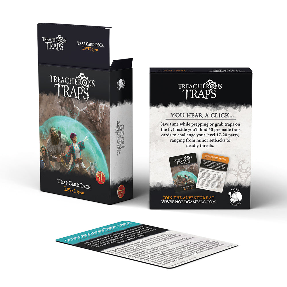 Treacherous Traps Deck Level 17-20 (5E)