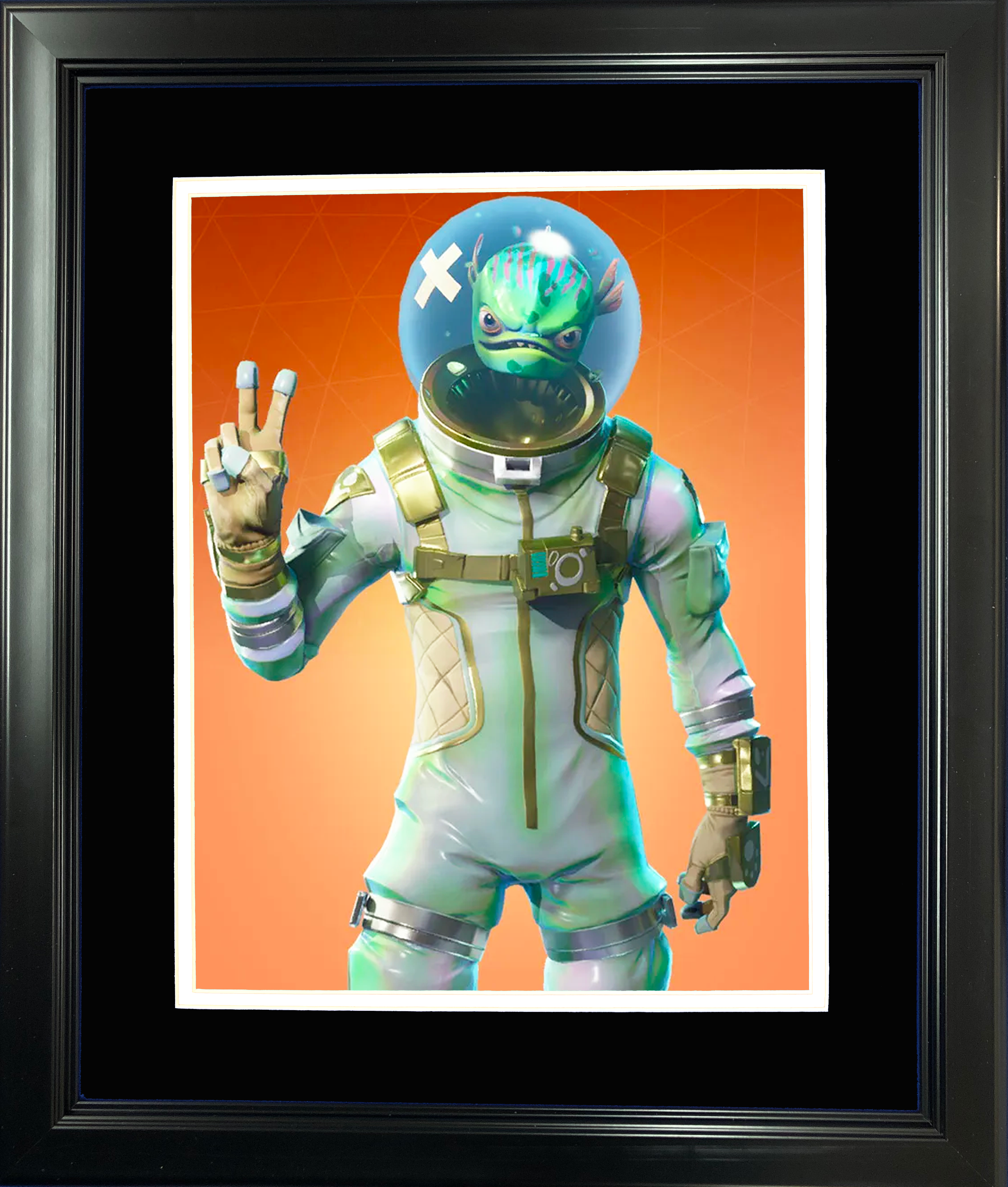 Framed Leviathan Legendary Fortnite Skin 11"x14" Video Game Photo