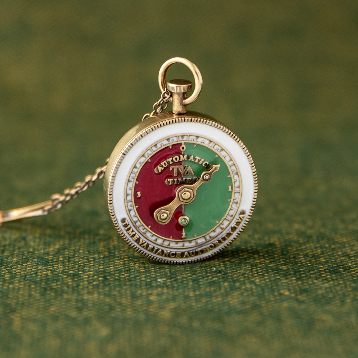 Marvel X RockLove MARVEL STUDIOS LOKI TVA Stopwatch Necklace