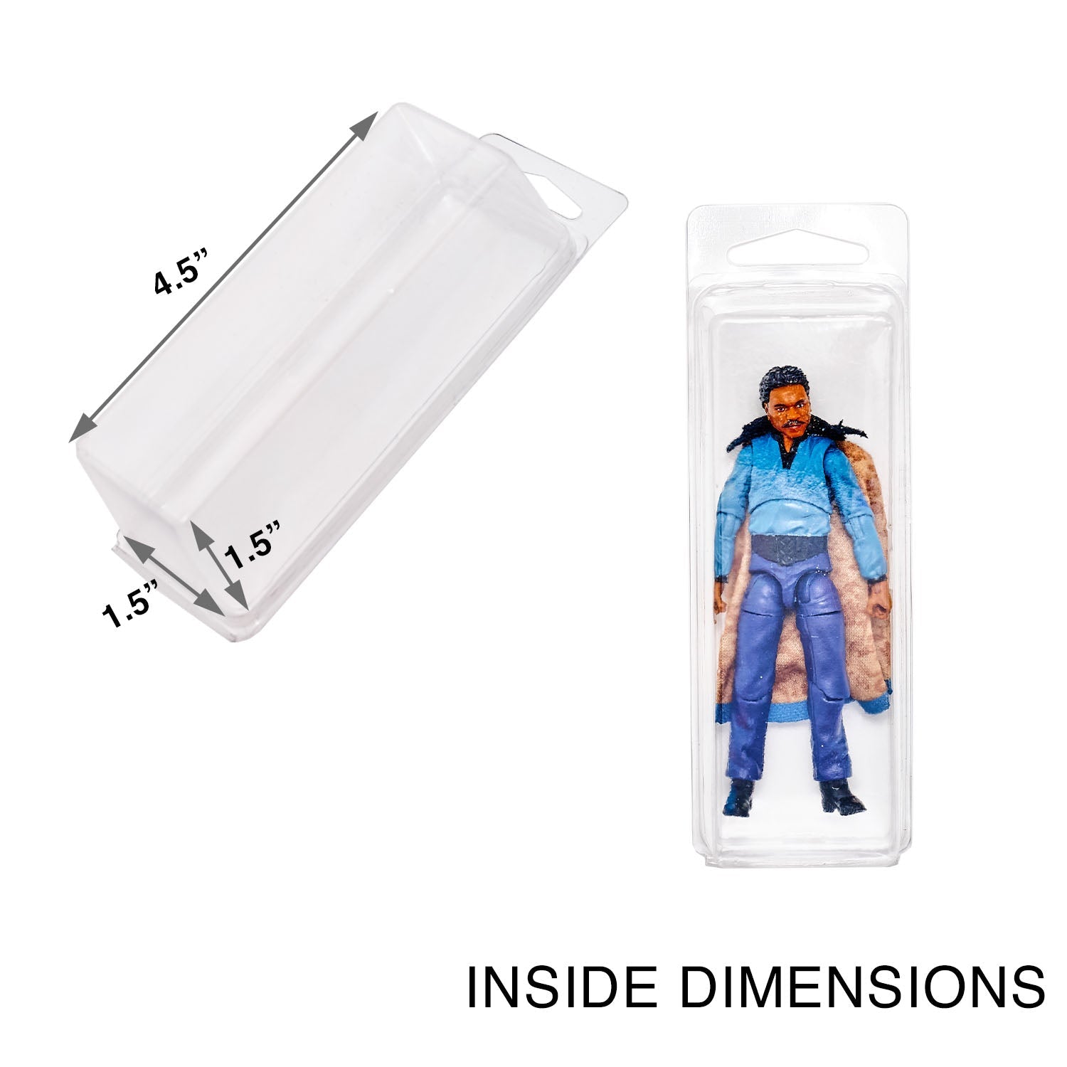 Platinum Protectors for Loose Action Figures 3.75" Vintage, New GI Joe or Star Wars