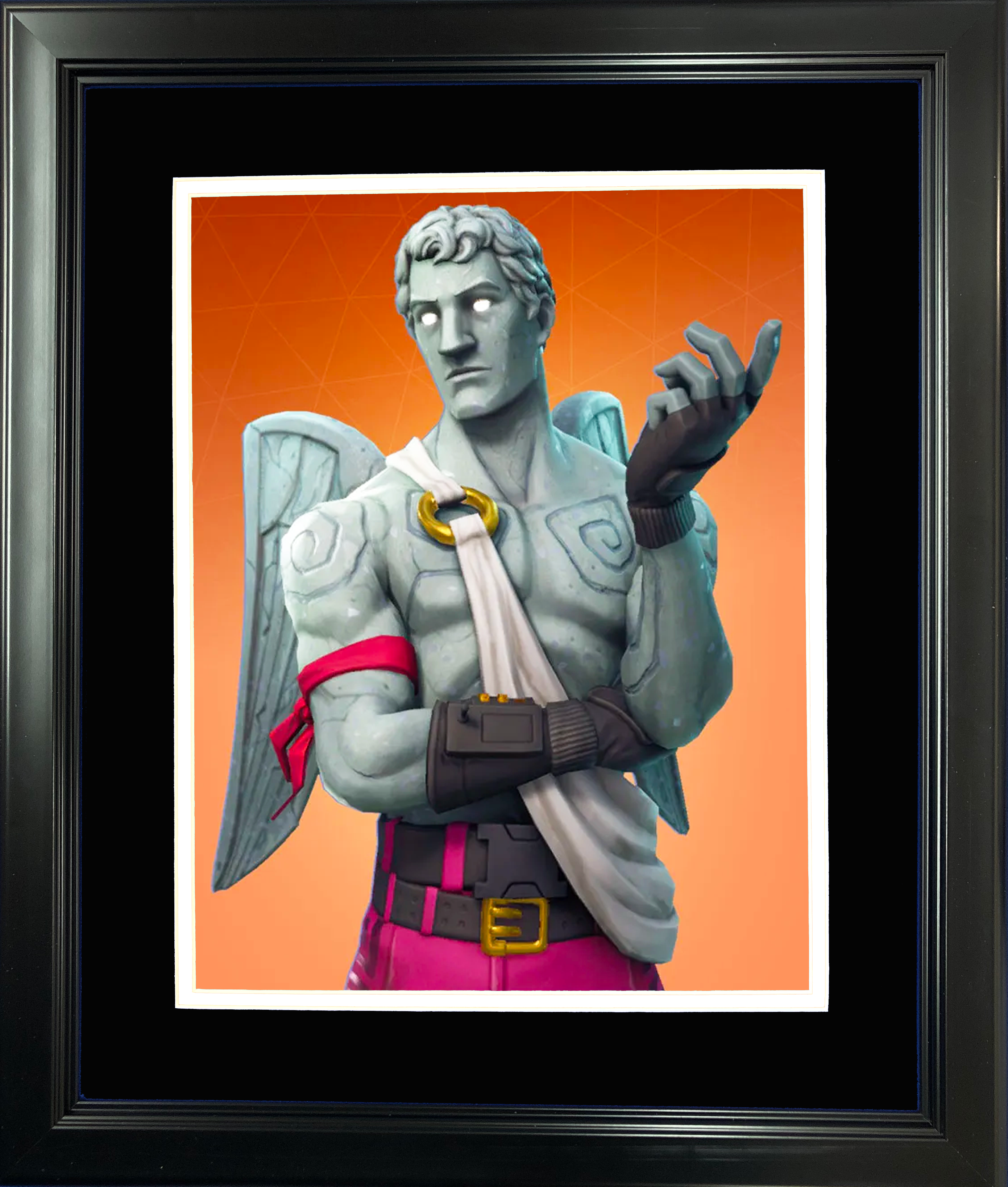 Framed Lynx Legendary Fortnite Skin 11"x14" Video Game Photo