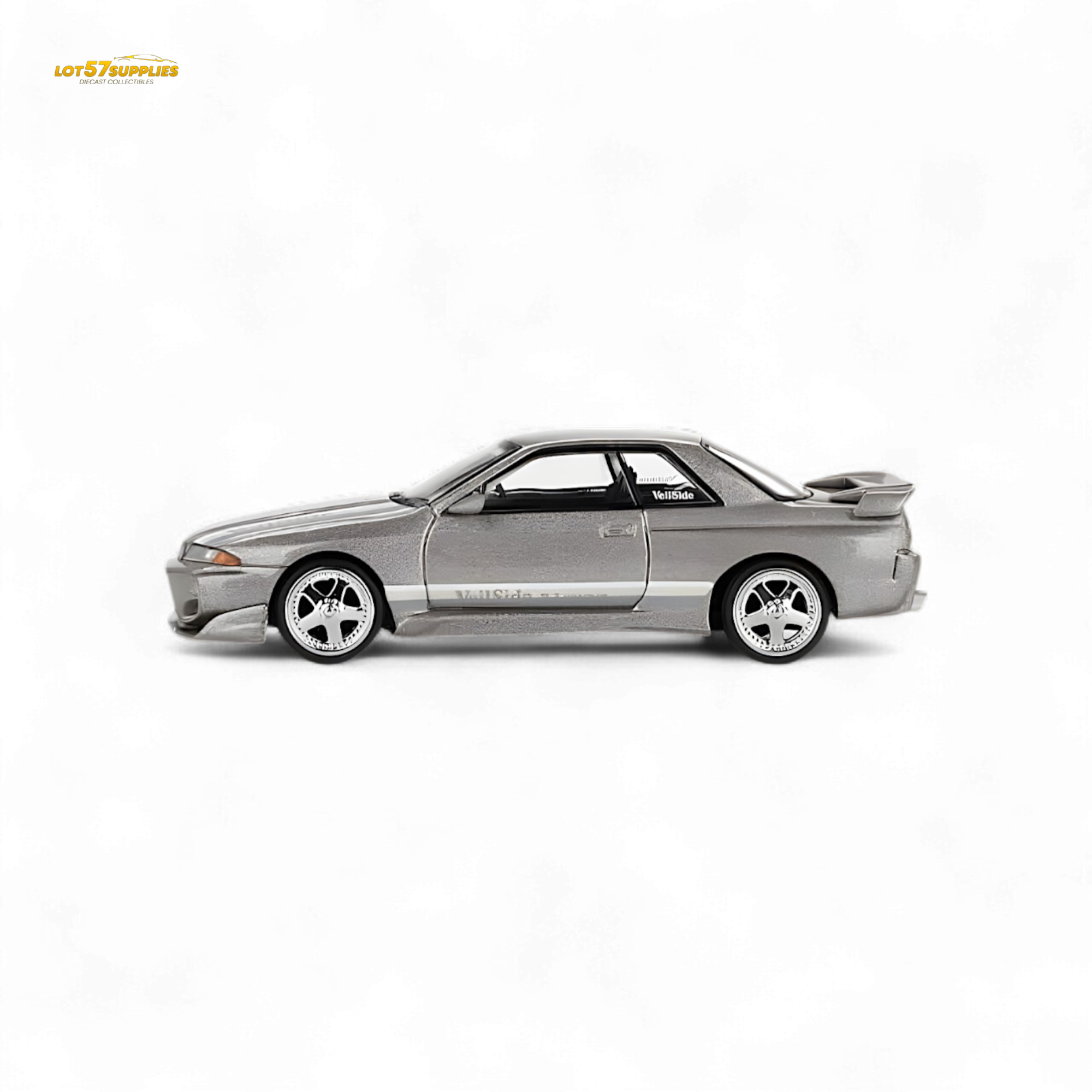 Nissan Skyline GT-R (R32) Veilside Combat C-I Veilside Combat Grey #971 1:64