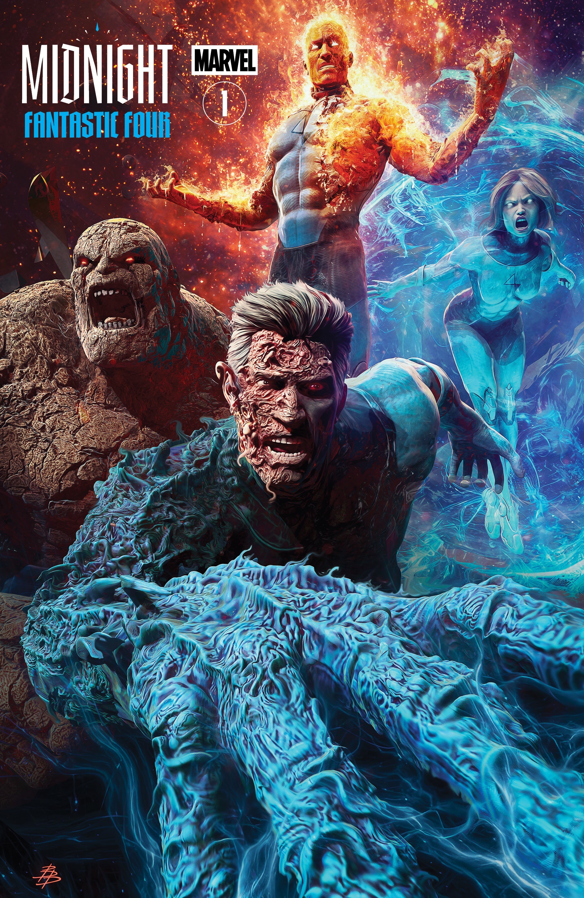 Marvel Midnight Fantastic Four Bjorn Barends