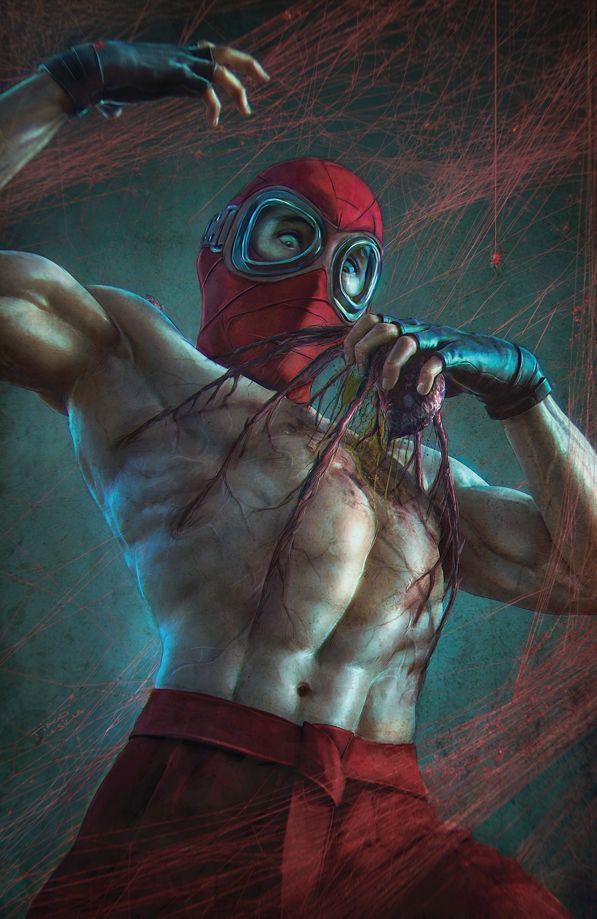 Marvel Midnight Spider-Man Tiago Da Silva