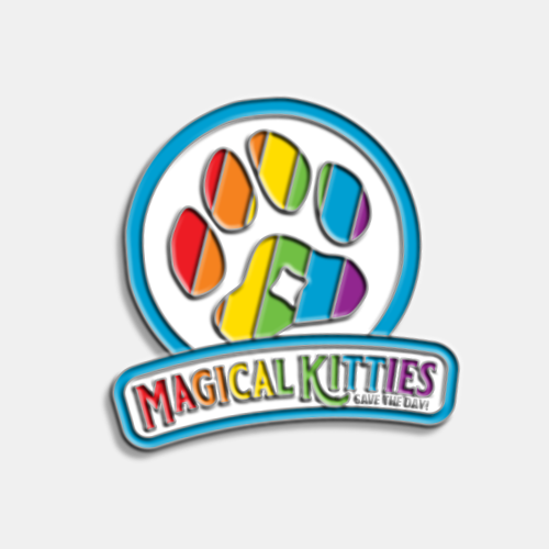 Rainbow Paw Pin (Magical Kitties 2E)