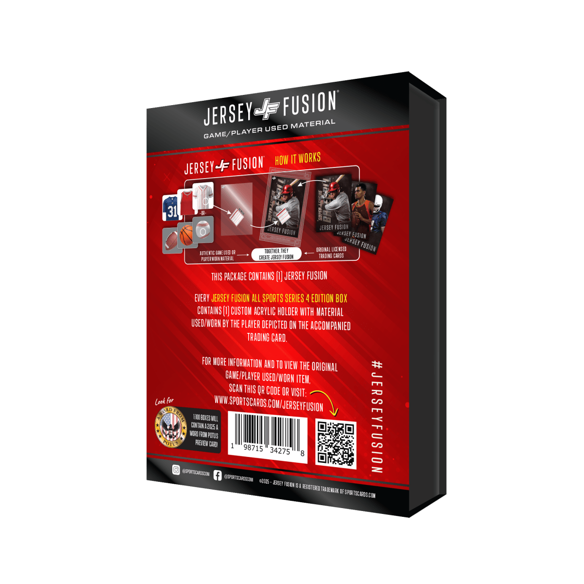 Jersey Fusion All Sports Edition Series 4 Display - (10) Sealed Boxes