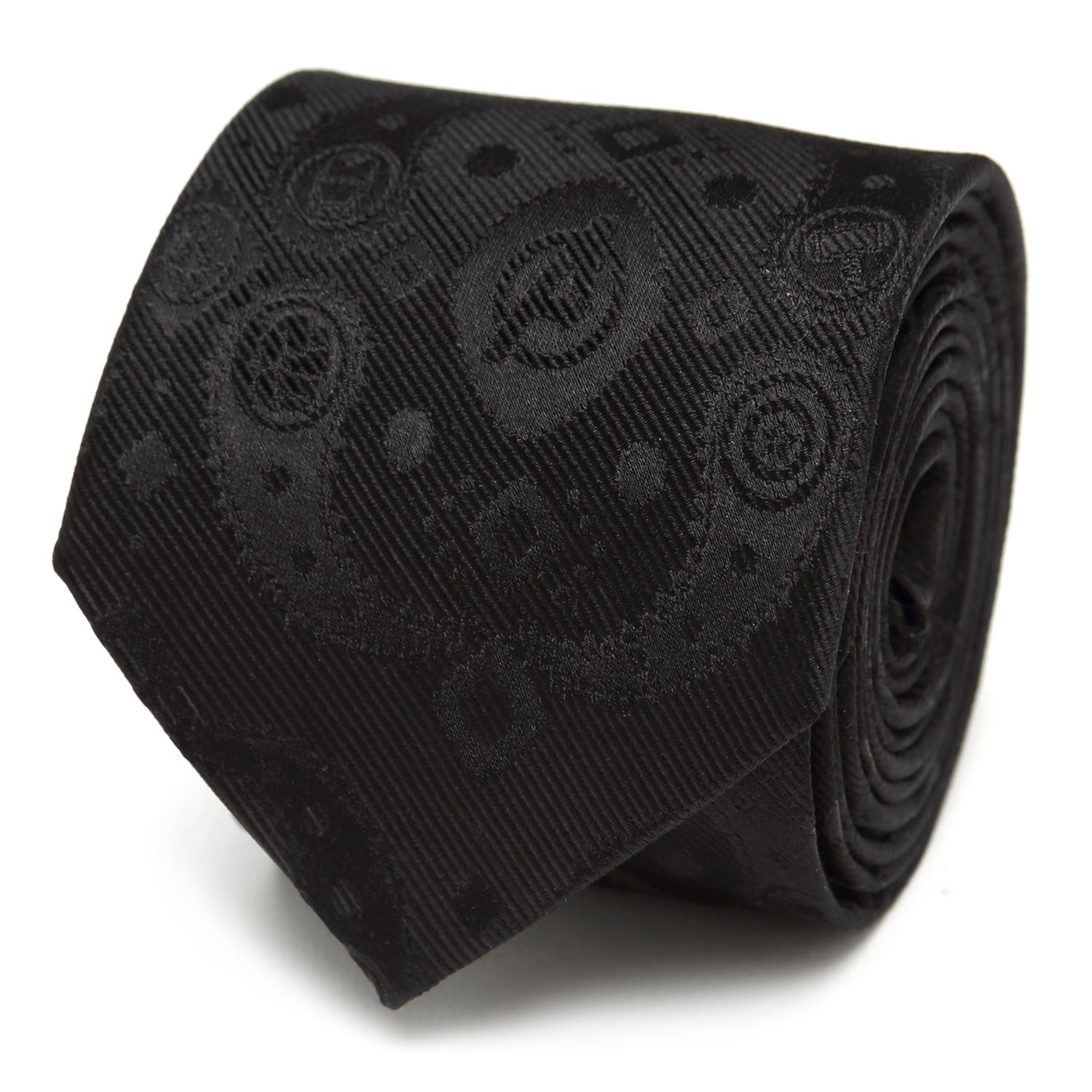 Marvel Avengers Paisley Icons Print Black Tie