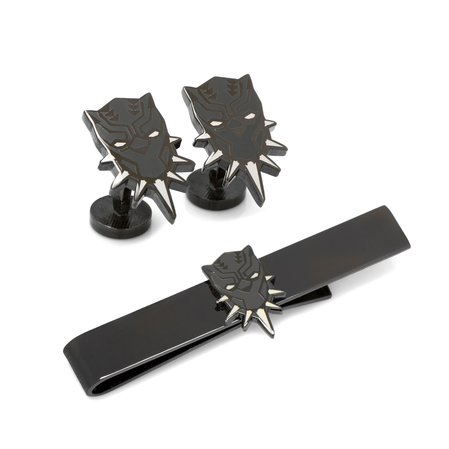 Marvel Black Panther Cufflinks and Tie Bar Gift Set
