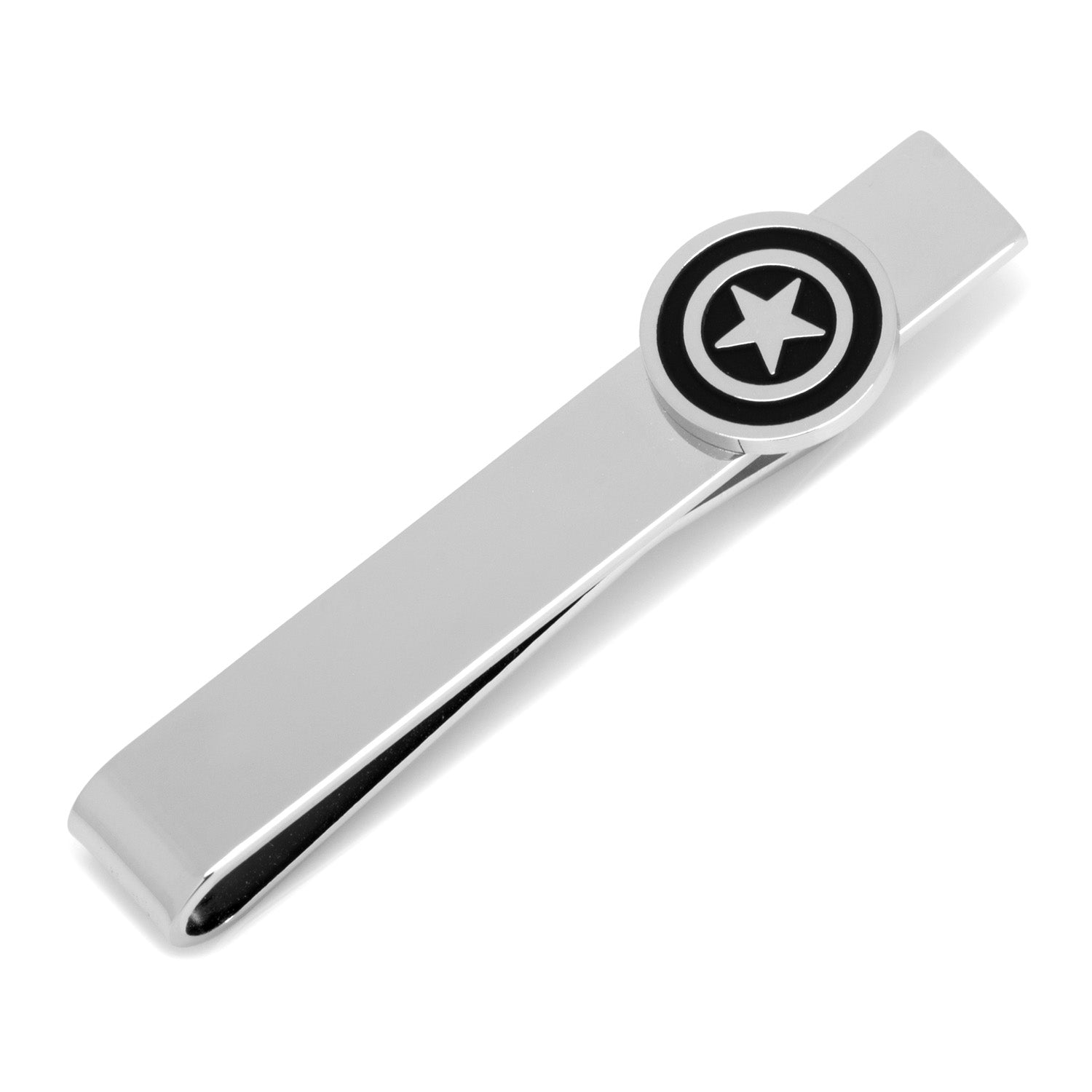 Marvel Captain America Silver Tie Bar