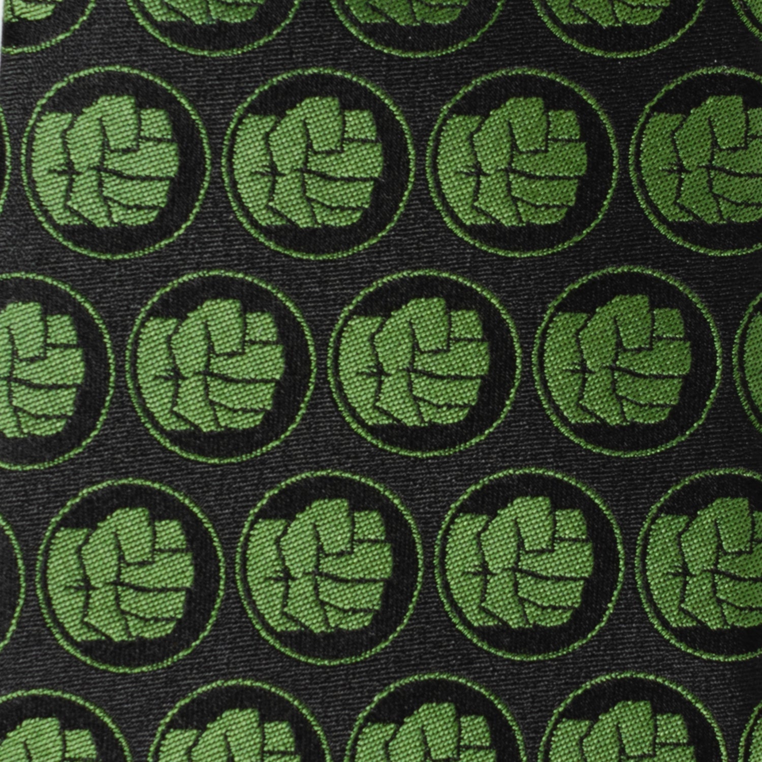 Marvel Hulk Black Men's Tie