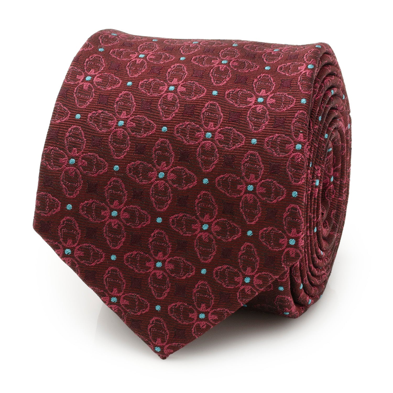 Marvel Iron Man Burgundy Multi Men's Tie